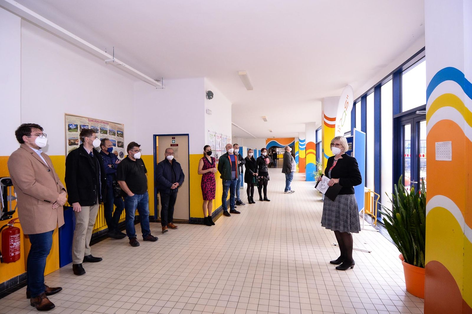 14. základní škola po rekonstrukci (foto: M. Pecuch, 4.11.2021)