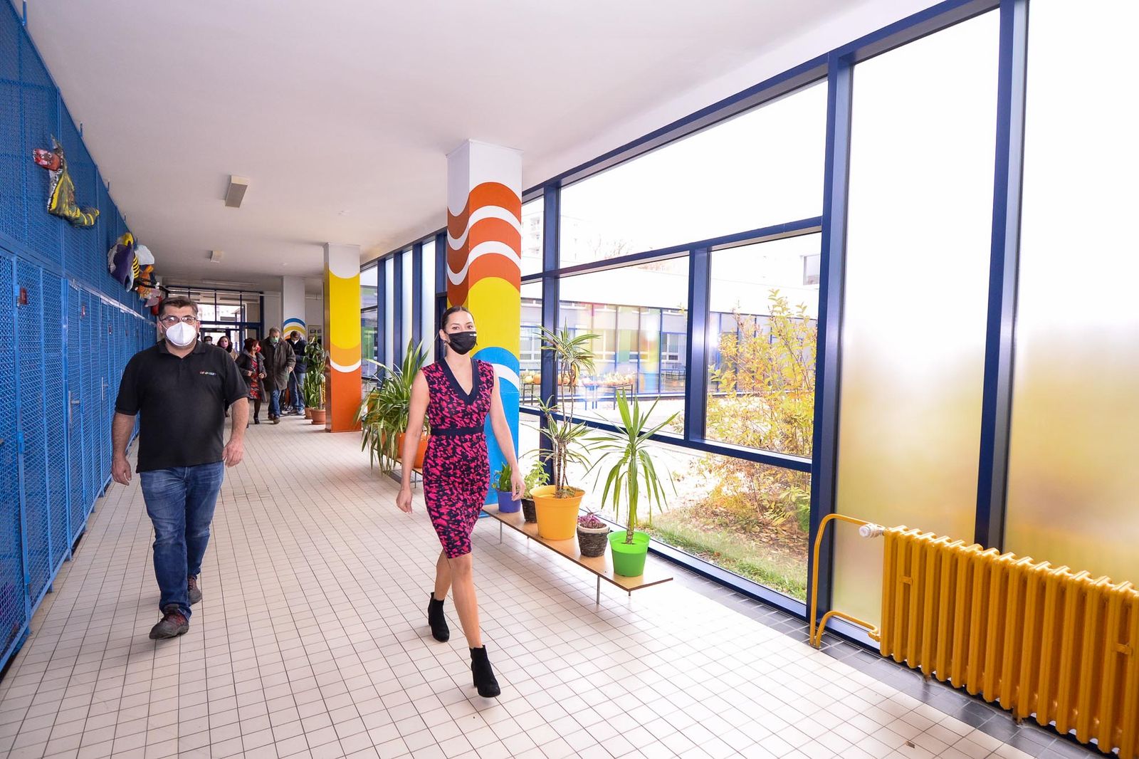 14. základní škola po rekonstrukci (foto: M. Pecuch, 4.11.2021)