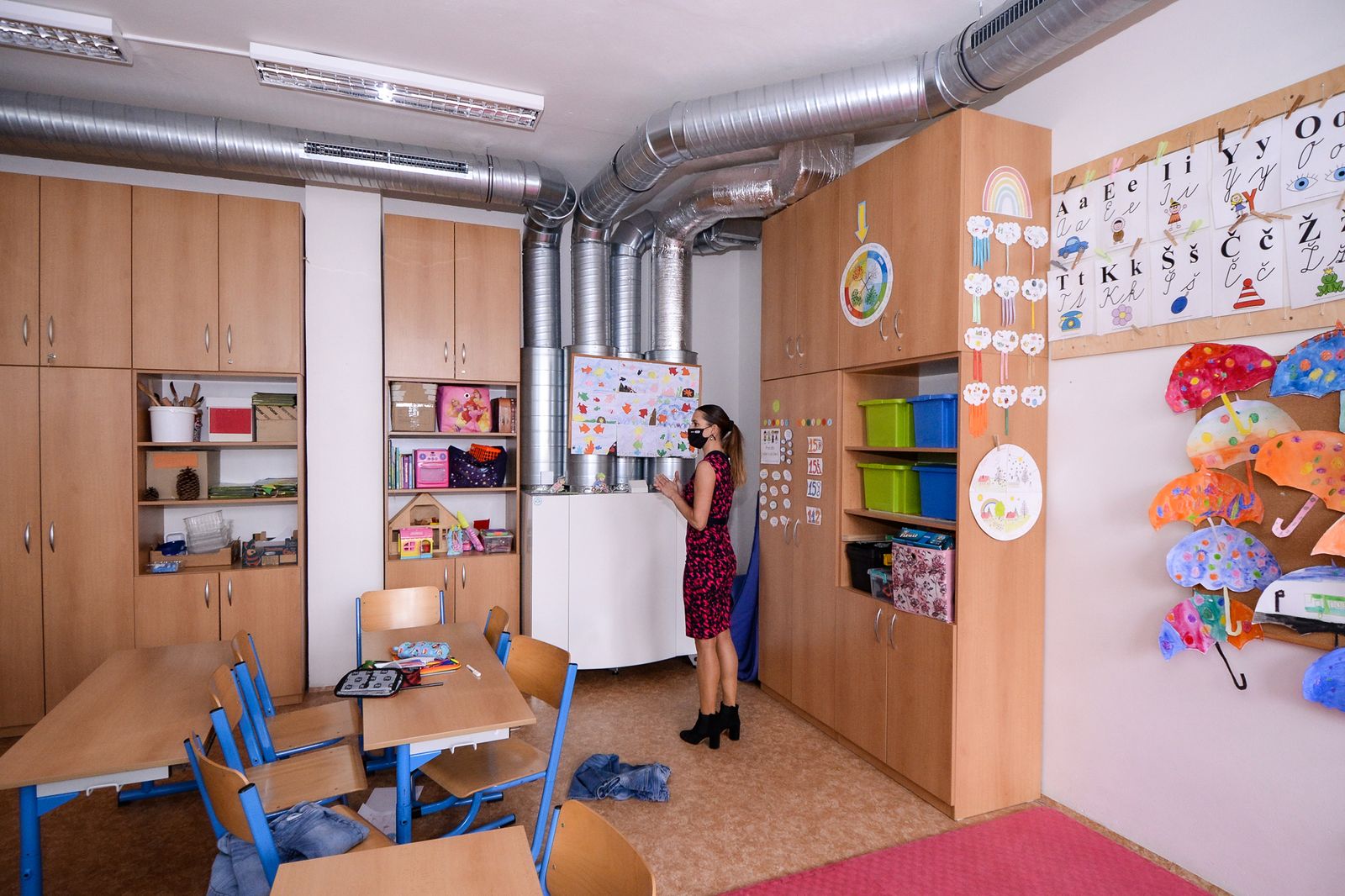 14. základní škola po rekonstrukci (foto: M. Pecuch, 4.11.2021)