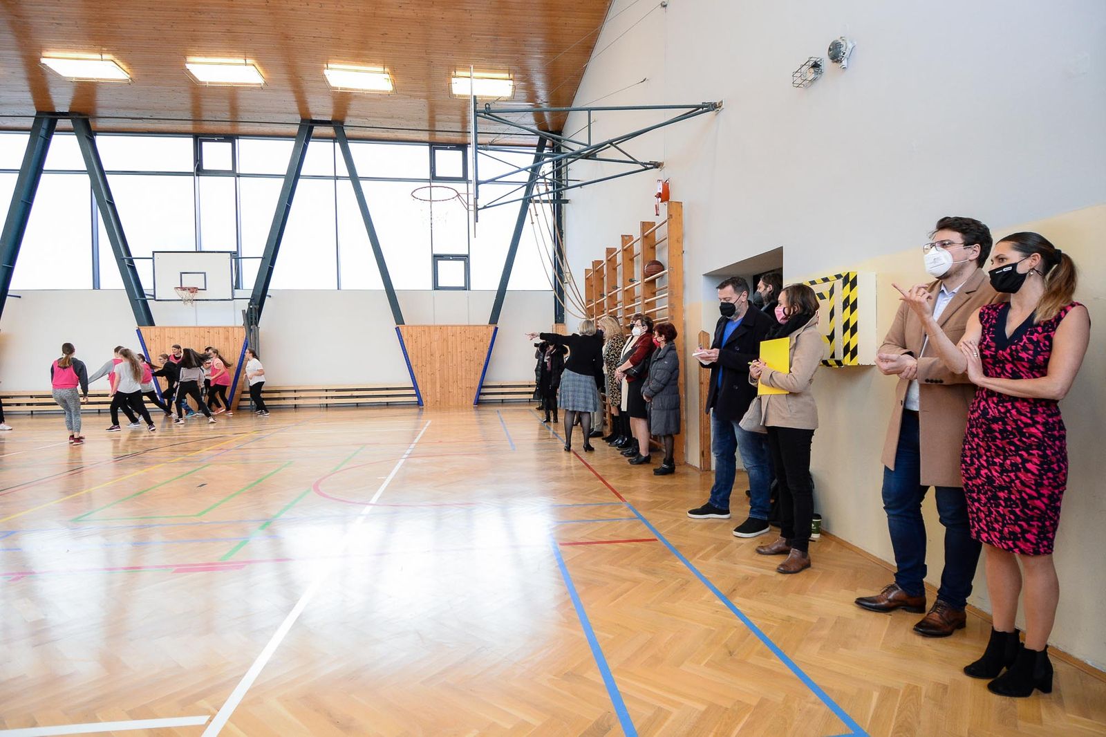 14. základní škola po rekonstrukci (foto: M. Pecuch, 4.11.2021)