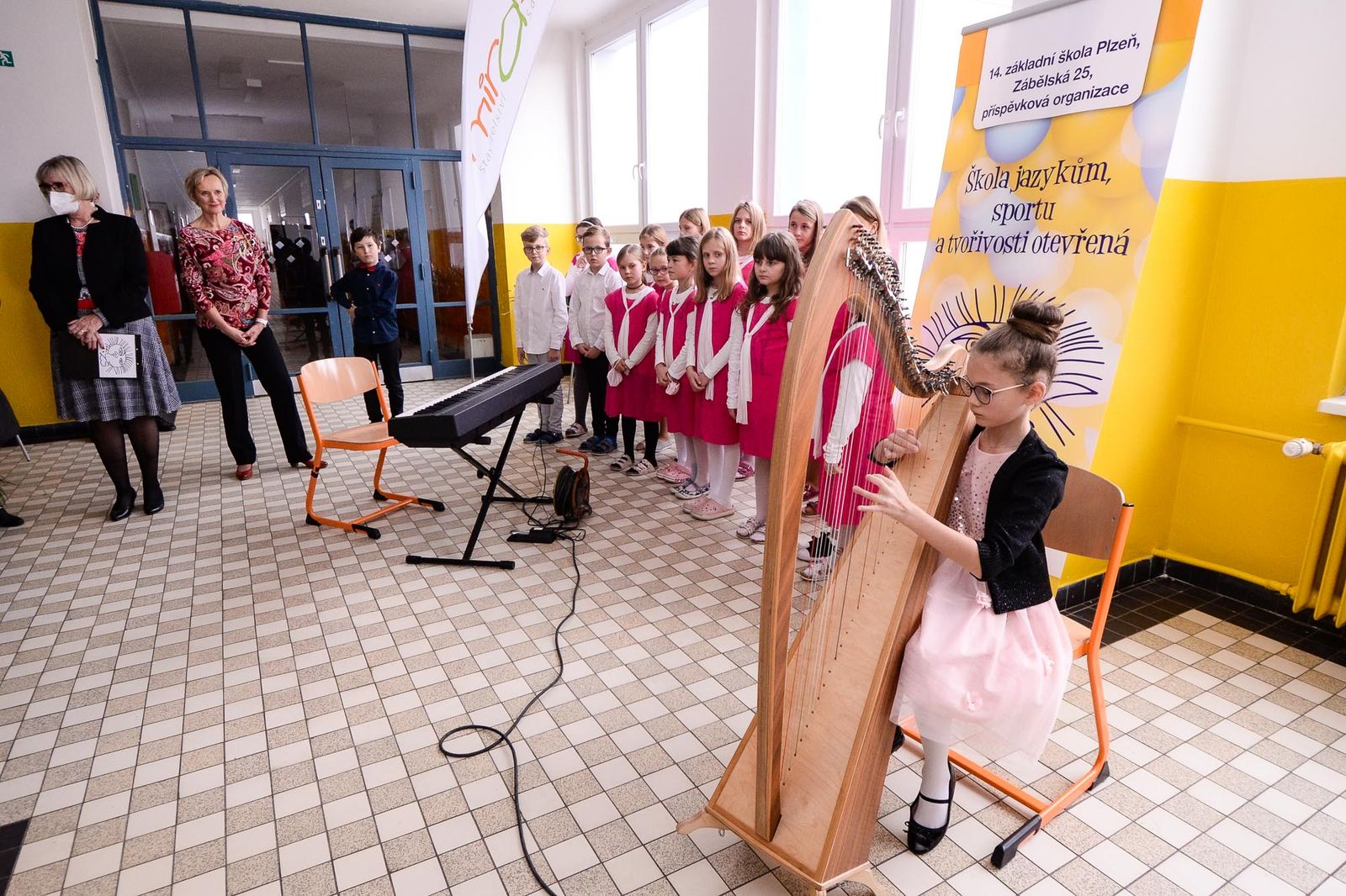 14. základní škola po rekonstrukci (foto: M. Pecuch, 4.11.2021)