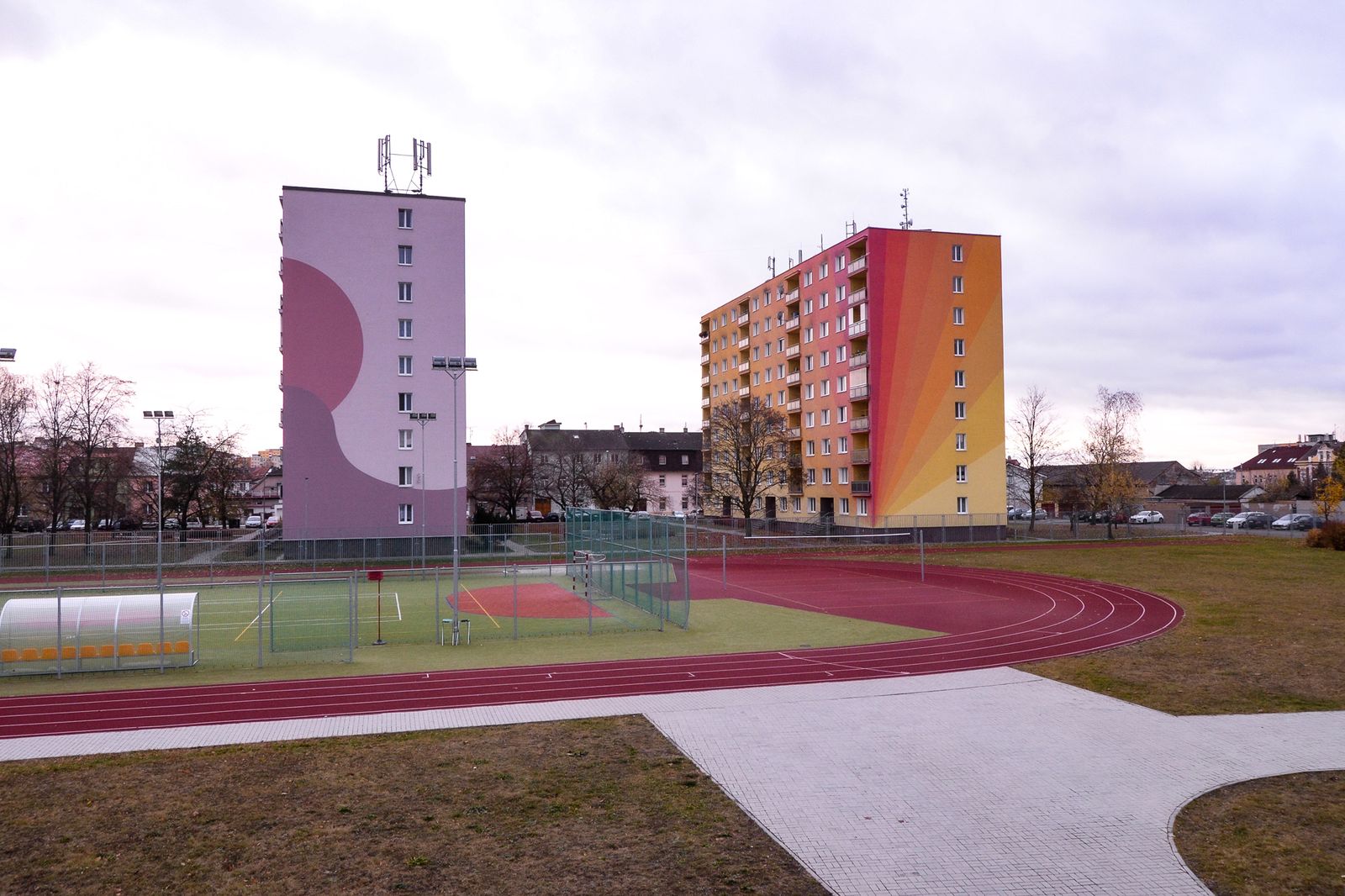 14. základní škola po rekonstrukci (foto: M. Pecuch, 4.11.2021)