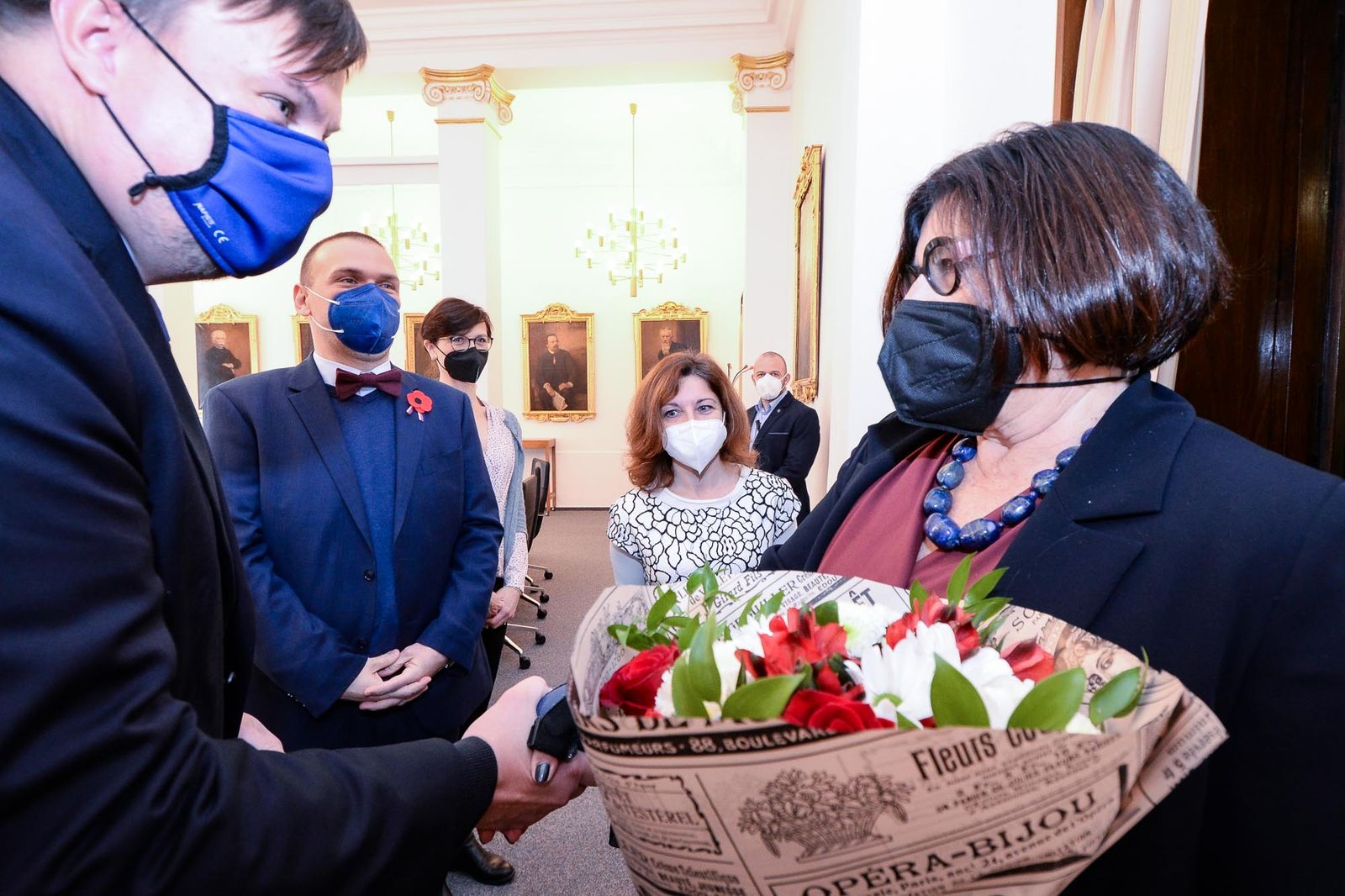 Izraelská delegace zavítala do Plzně (foto: M. Pecuch, 9.11.2021)