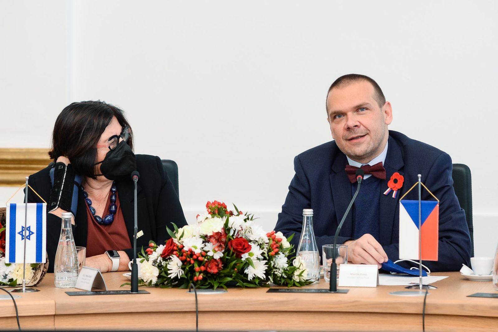 Izraelská delegace zavítala do Plzně (foto: M. Pecuch, 9.11.2021)