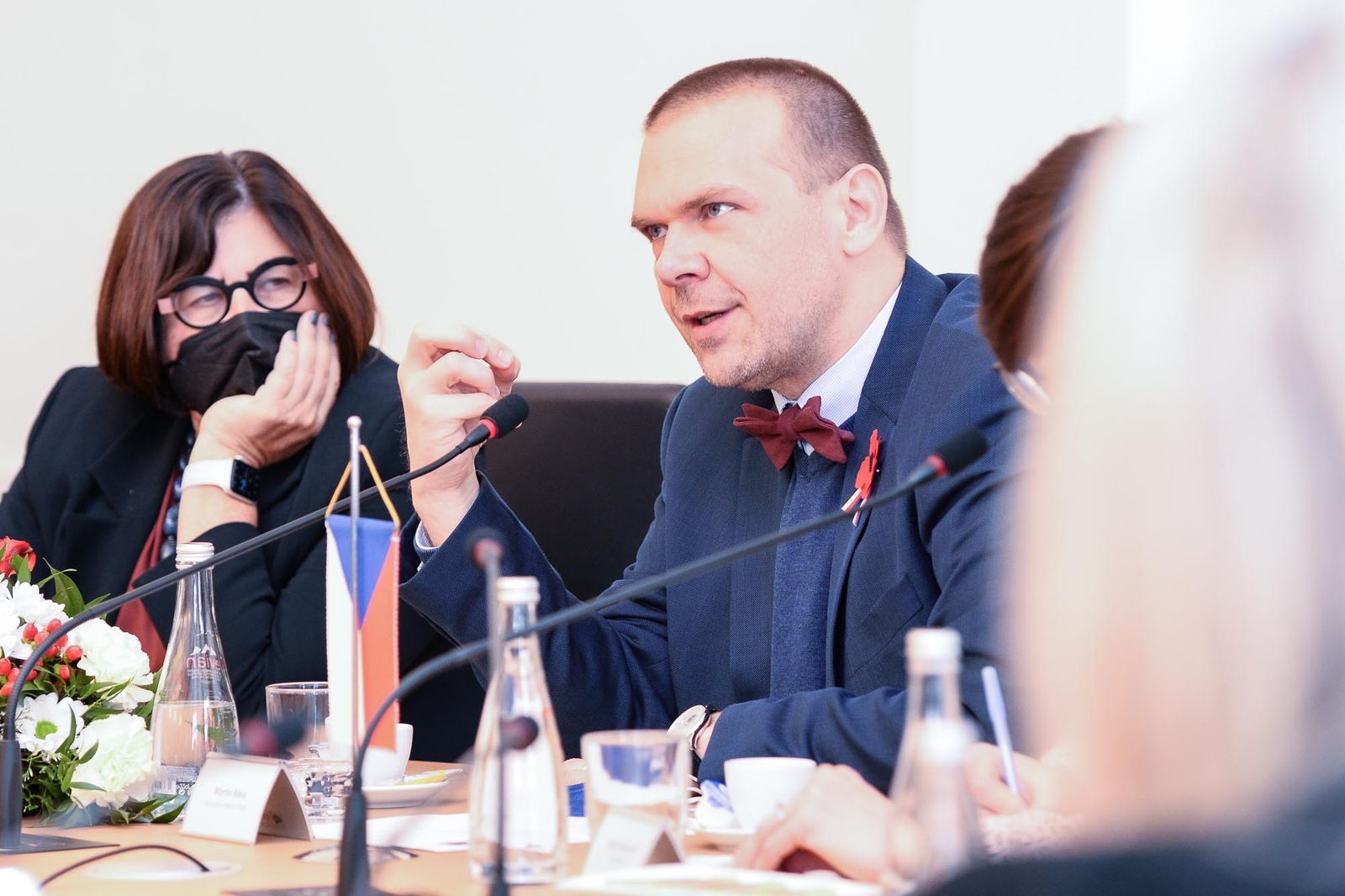 Izraelská delegace zavítala do Plzně (foto: M. Pecuch, 9.11.2021)