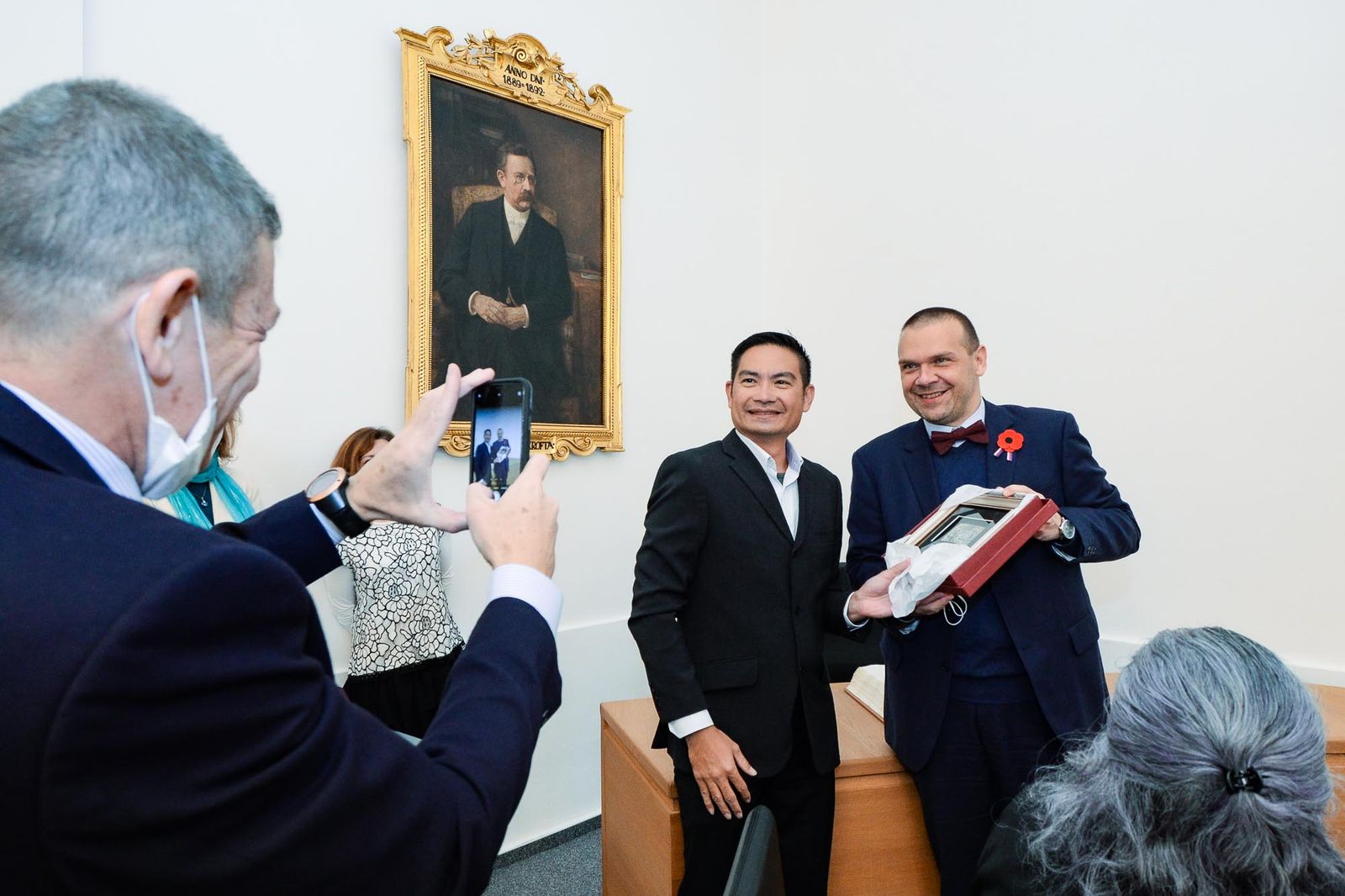 Izraelská delegace zavítala do Plzně (foto: M. Pecuch, 9.11.2021)