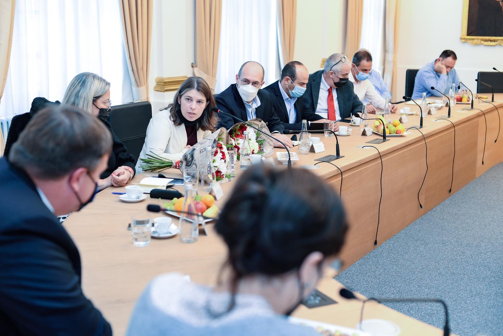 Izraelská delegace zavítala do Plzně (foto: M. Pecuch, 9.11.2021)