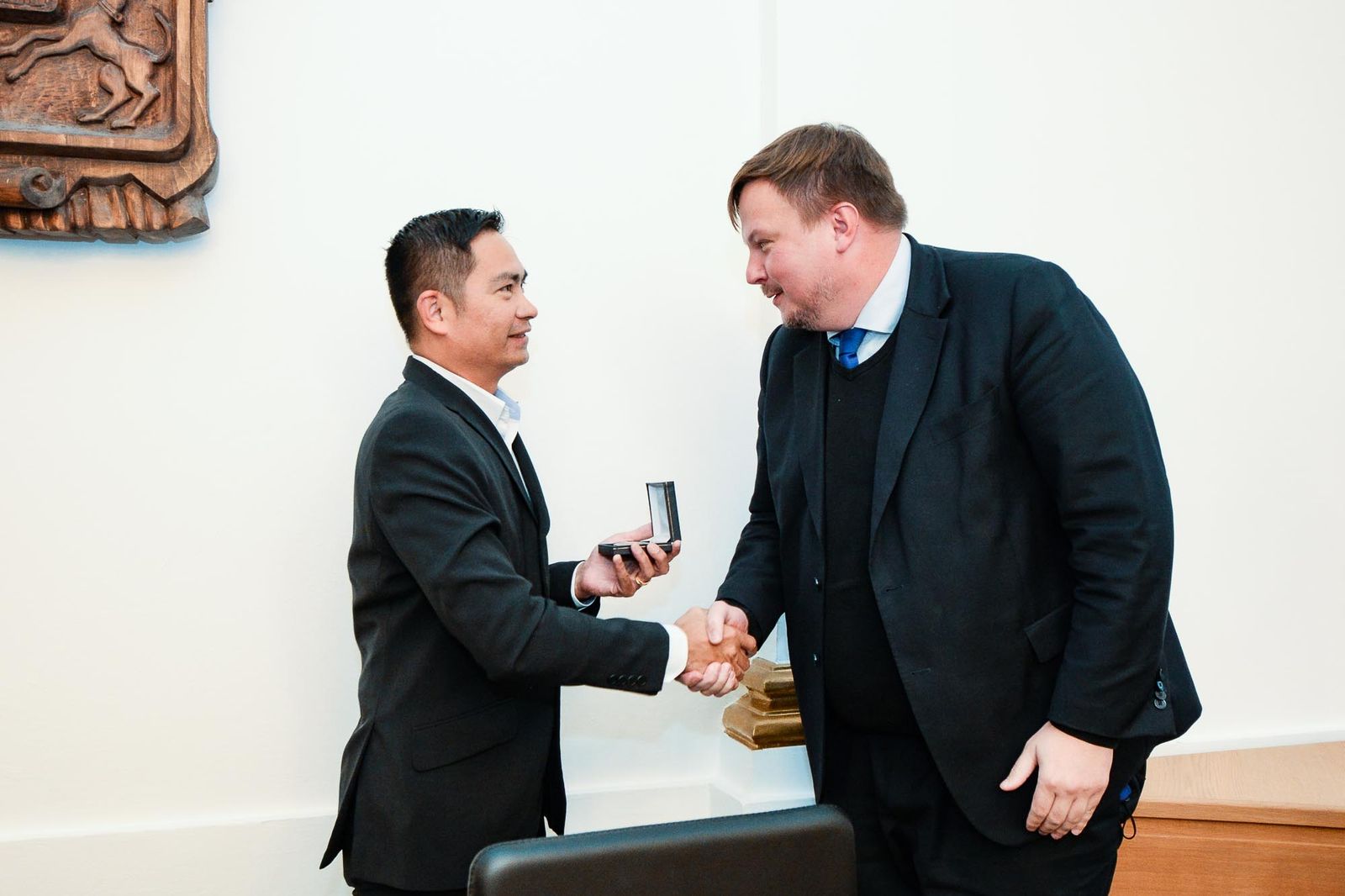 Izraelská delegace zavítala do Plzně (foto: M. Pecuch, 9.11.2021)