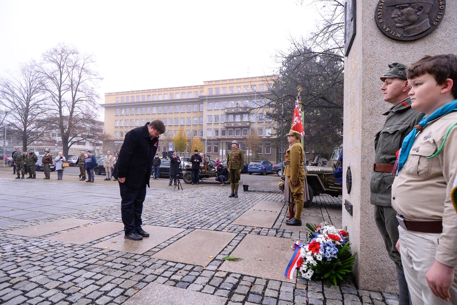 Den válečných veteránů (foto: M. Pecuch, 11.11.2021)