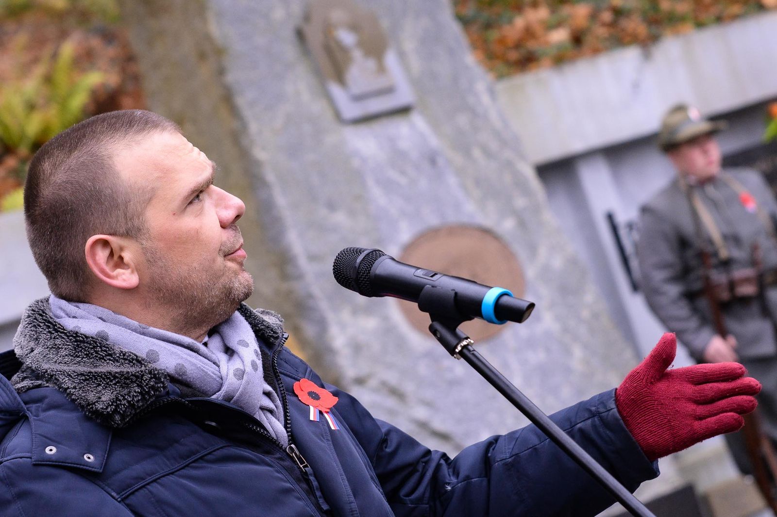 Den válečných veteránů (foto: M. Pecuch, 11.11.2021)