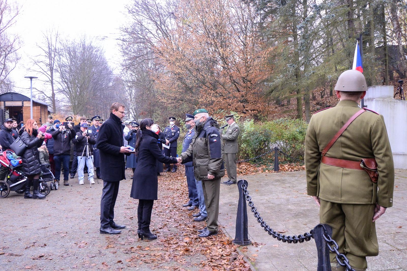Den válečných veteránů (foto: M. Pecuch, 11.11.2021)