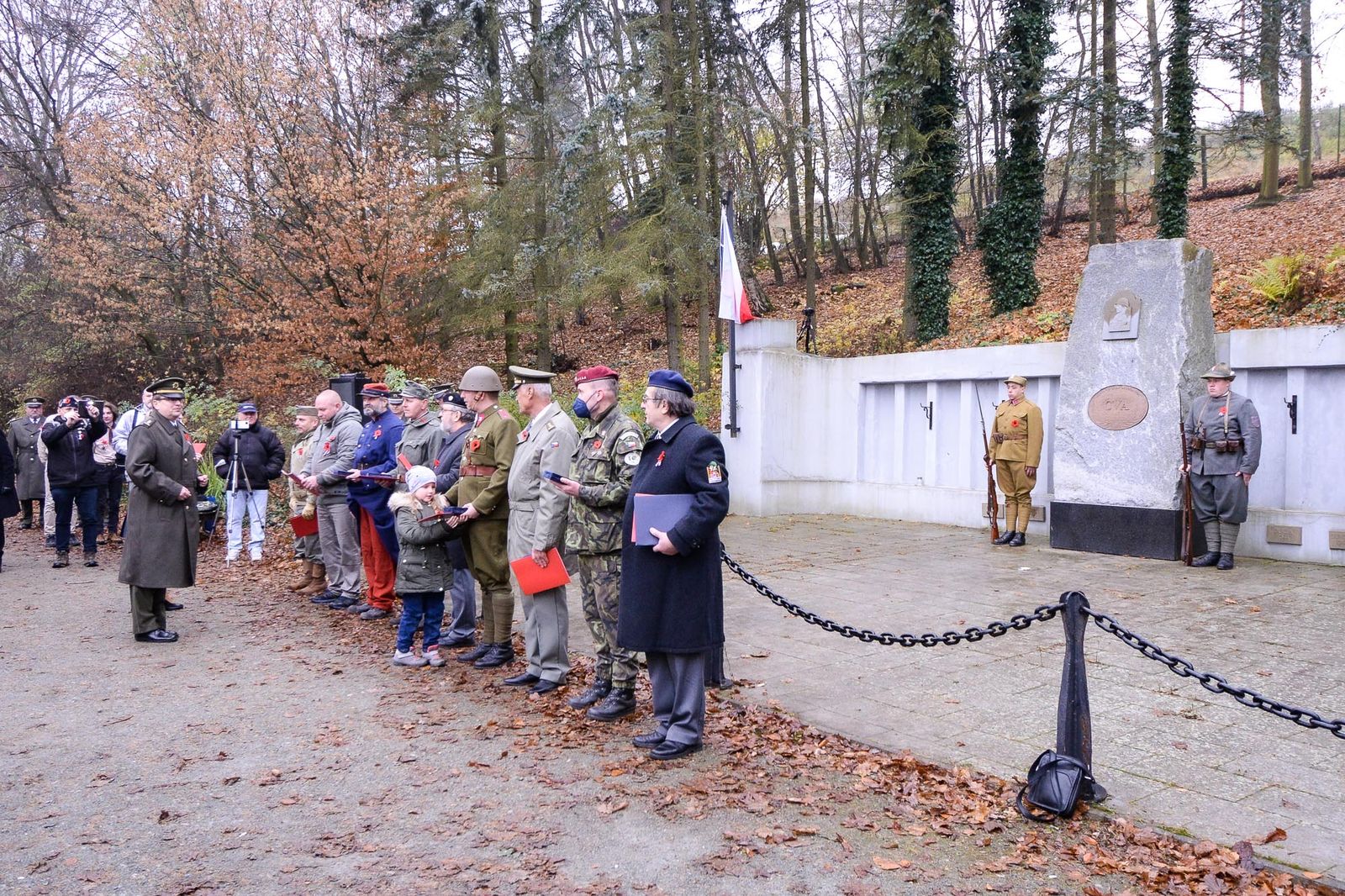 Den válečných veteránů (foto: M. Pecuch, 11.11.2021)