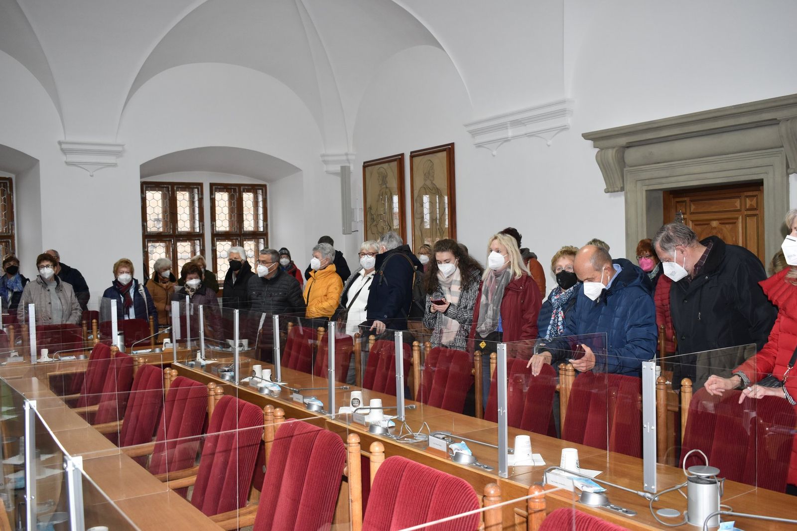 Senioři z Regensburgu (foto: E. Barborková, 13.11.2021)