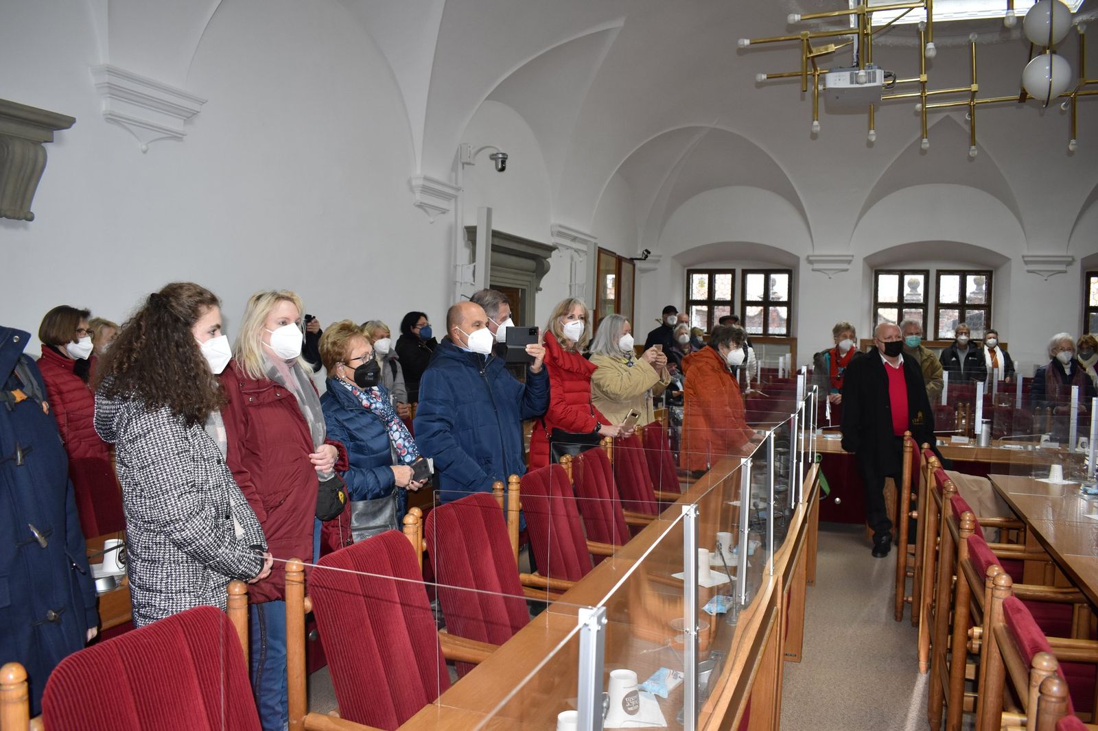 Senioři z Regensburgu (foto: E. Barborková, 13.11.2021)