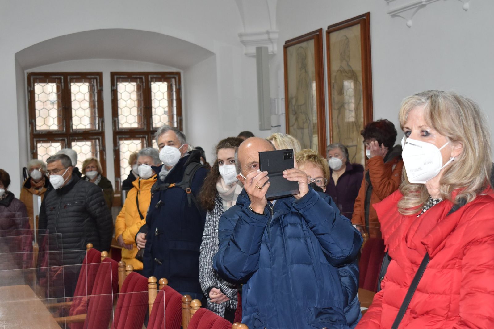 Senioři z Regensburgu (foto: E. Barborková, 13.11.2021)
