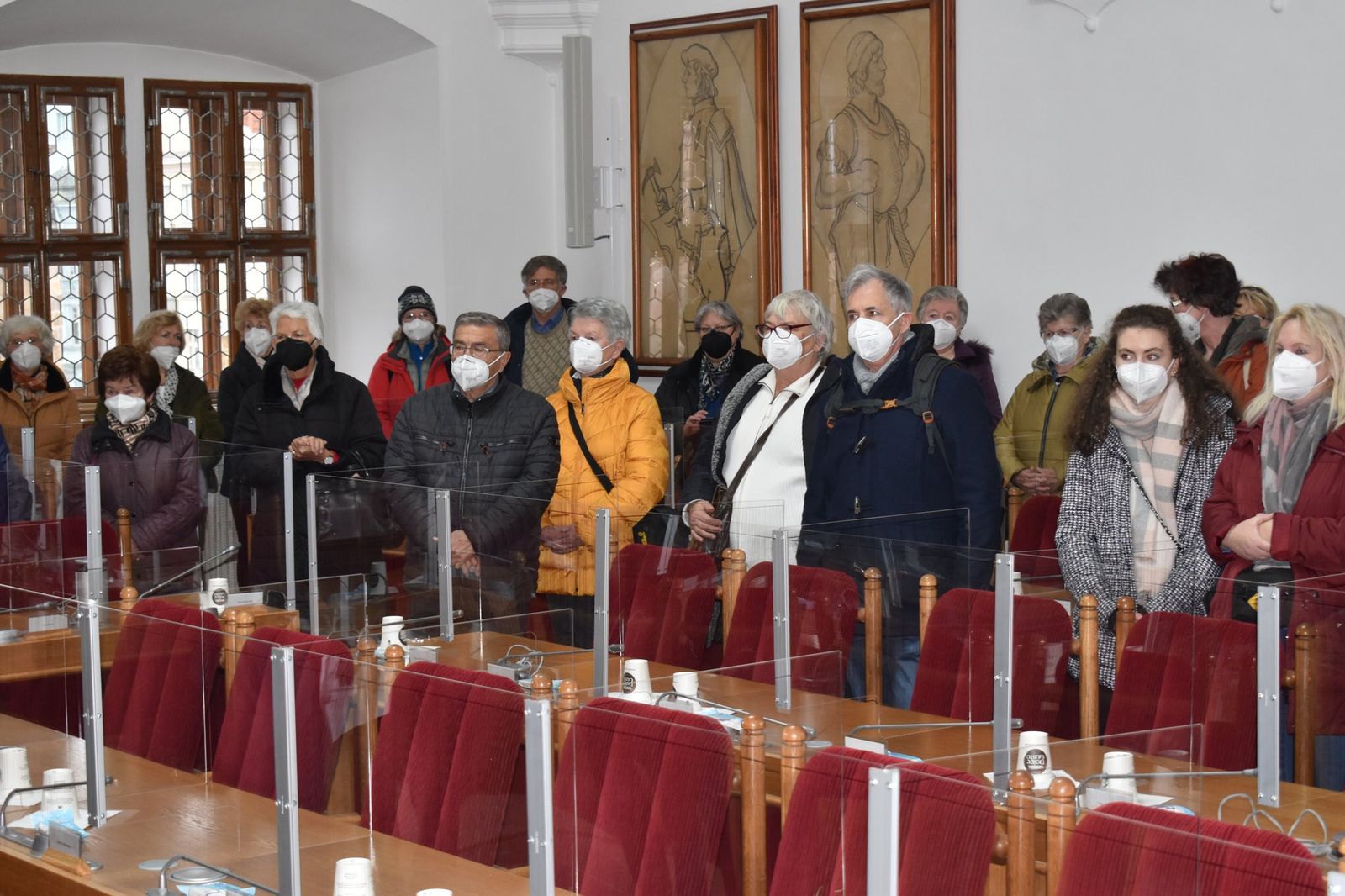 Senioři z Regensburgu (foto: E. Barborková, 13.11.2021)