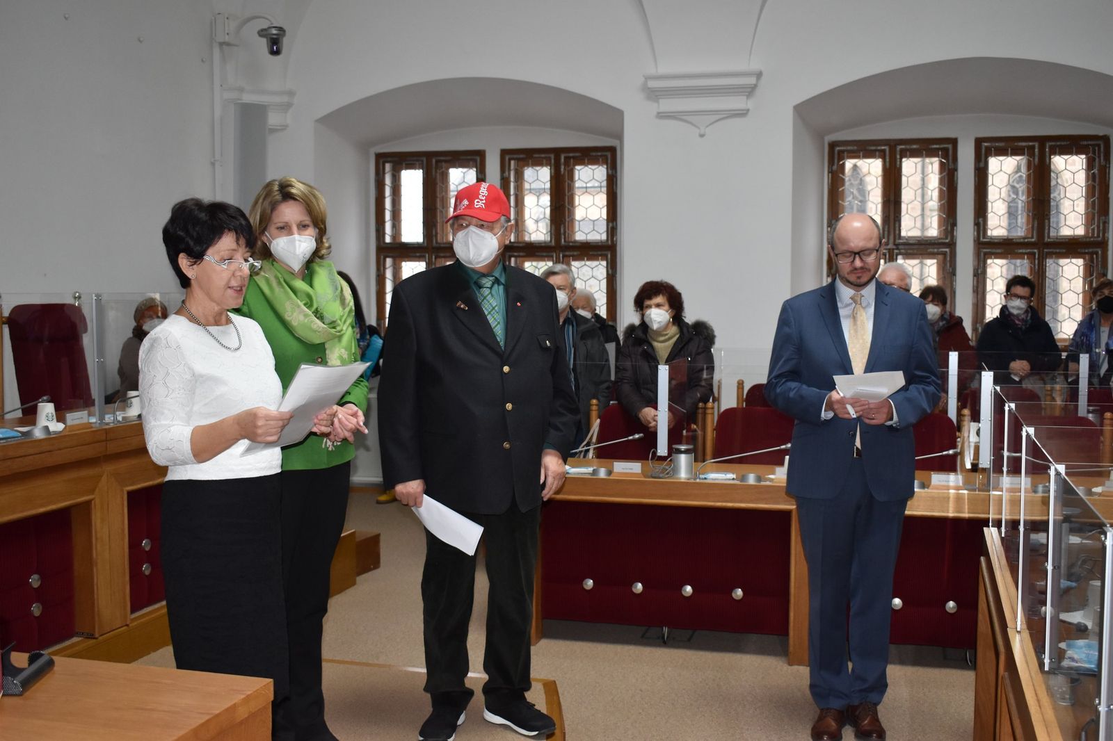 Senioři z Regensburgu (foto: E. Barborková, 13.11.2021)