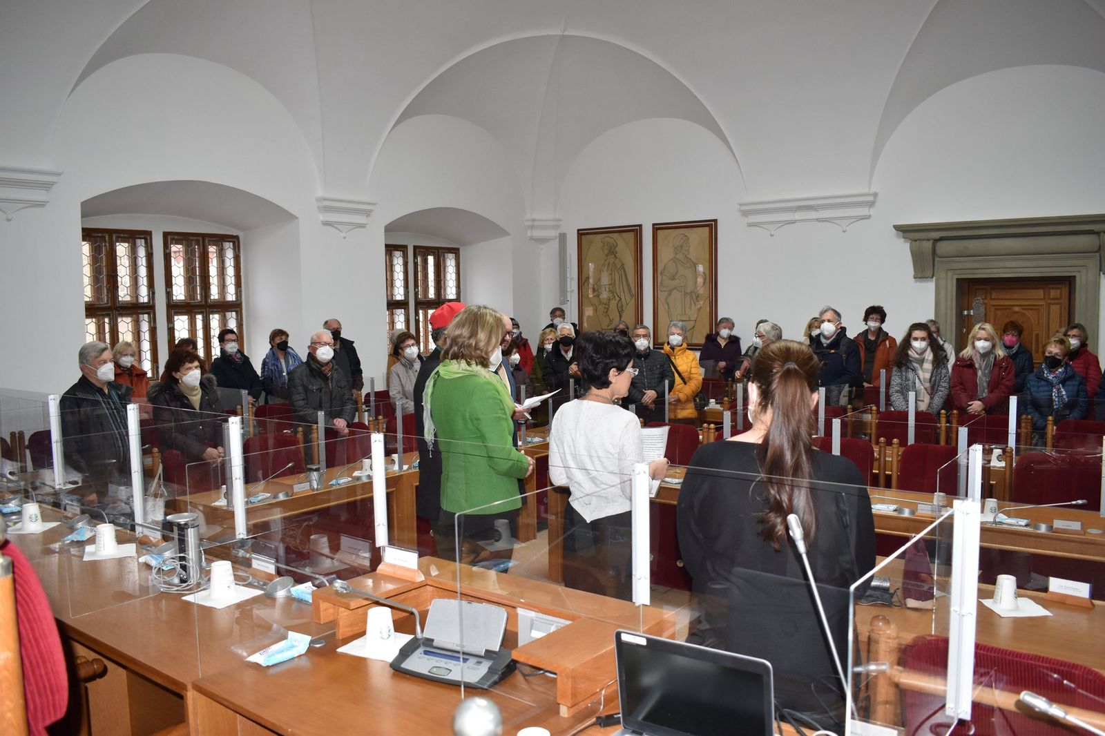 Senioři z Regensburgu (foto: E. Barborková, 13.11.2021)