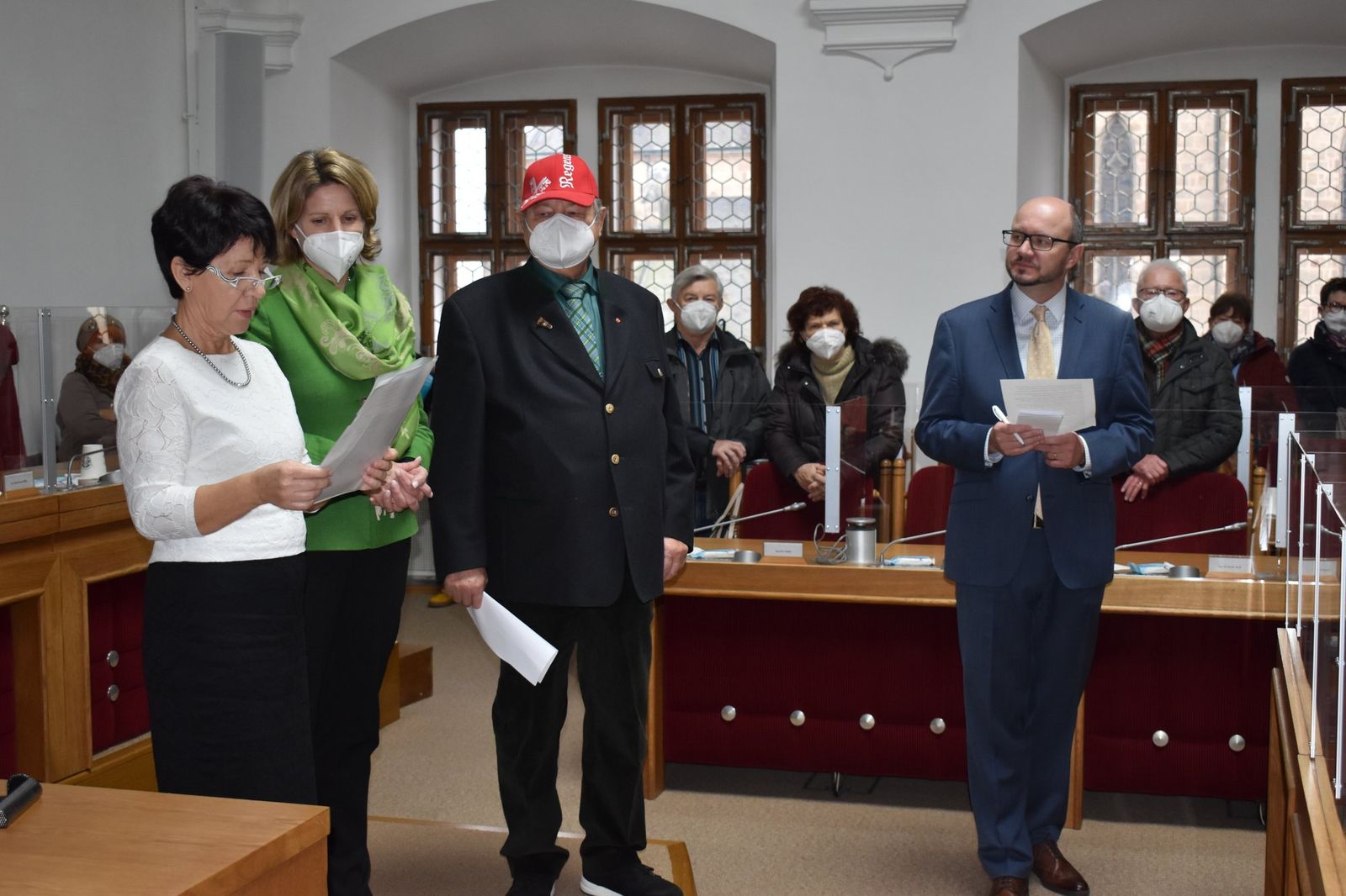 Senioři z Regensburgu (foto: E. Barborková, 13.11.2021)