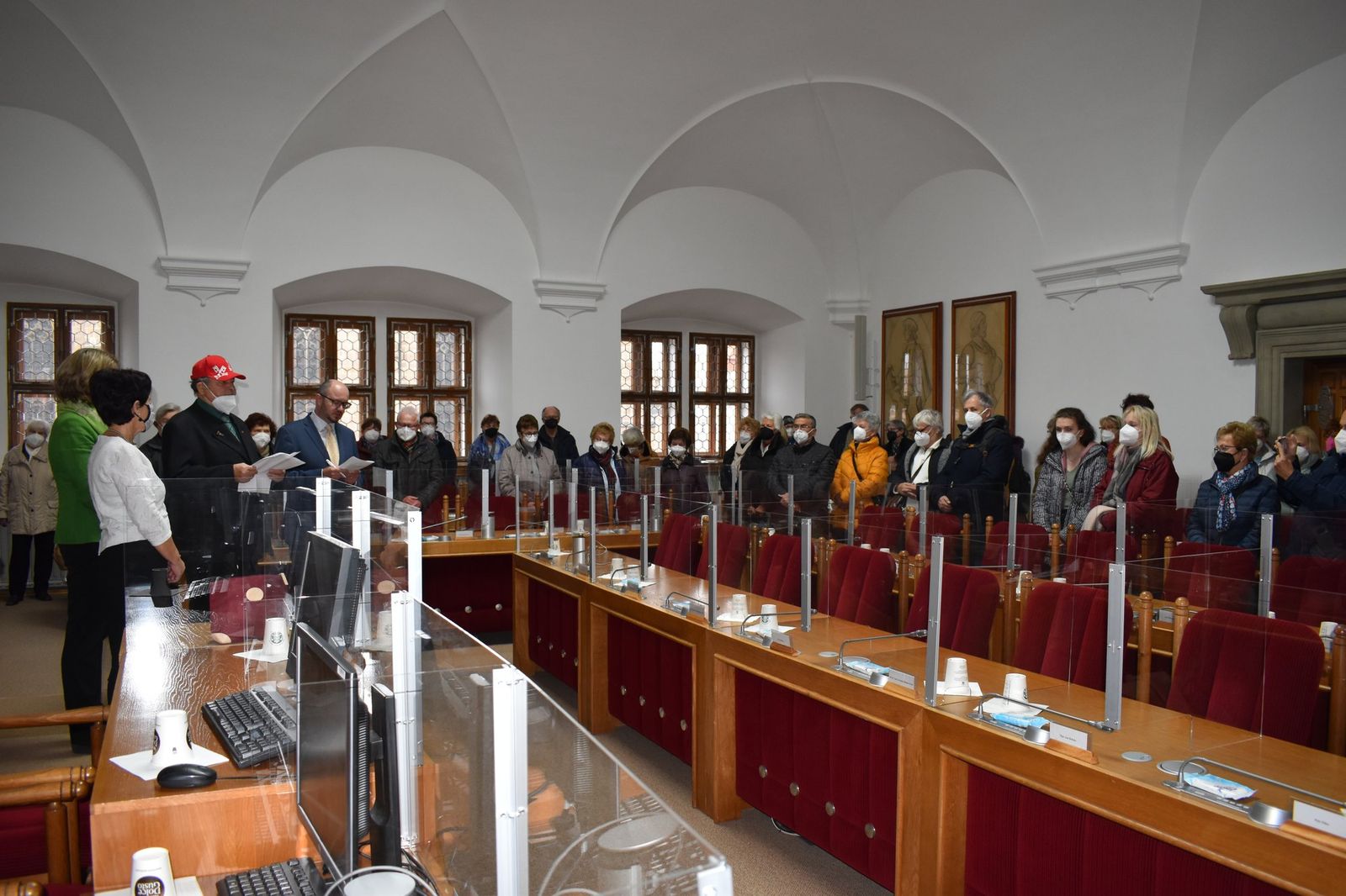 Senioři z Regensburgu (foto: E. Barborková, 13.11.2021)