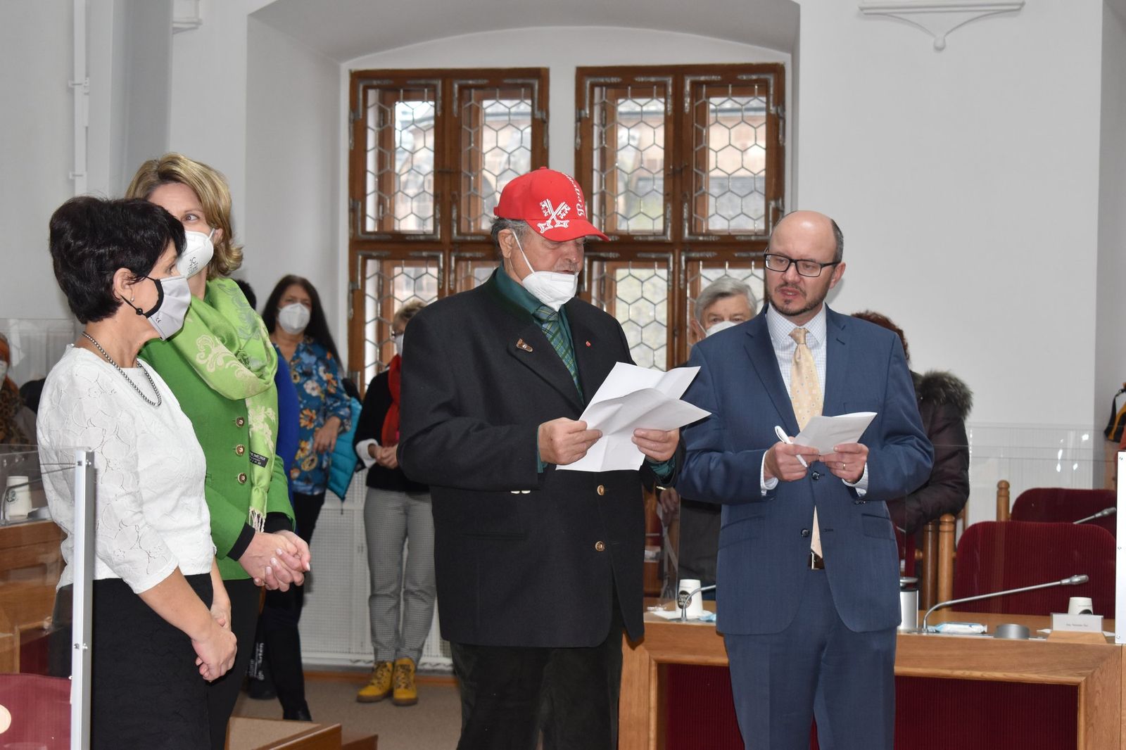 Senioři z Regensburgu (foto: E. Barborková, 13.11.2021)