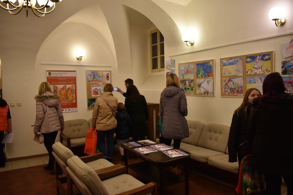 Kdy volat 150 (fotografie: A. Jarošová, 18.11.2021)