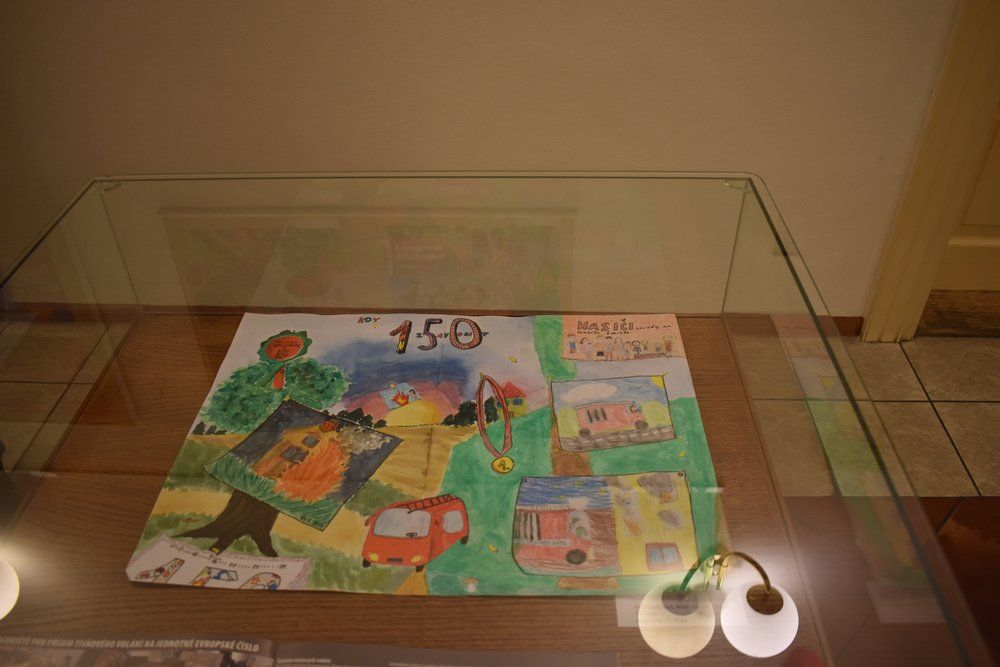 Kdy volat 150 (fotografie: A. Jarošová, 18.11.2021)