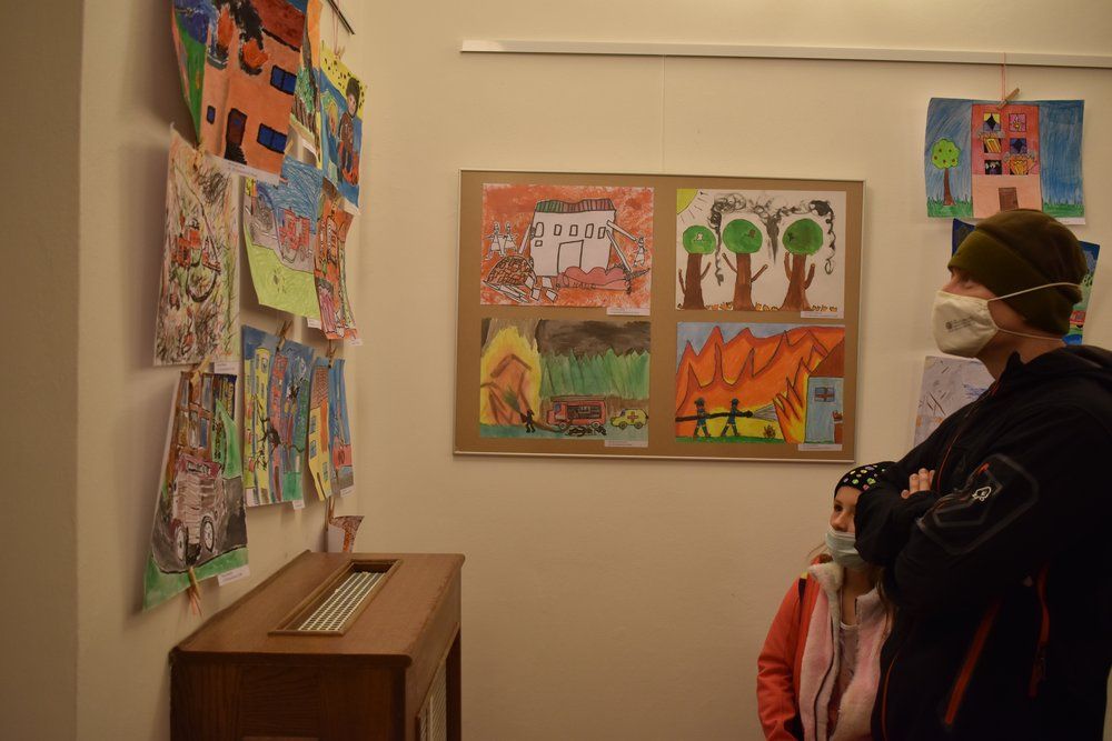 Kdy volat 150 (fotografie: A. Jarošová, 18.11.2021)