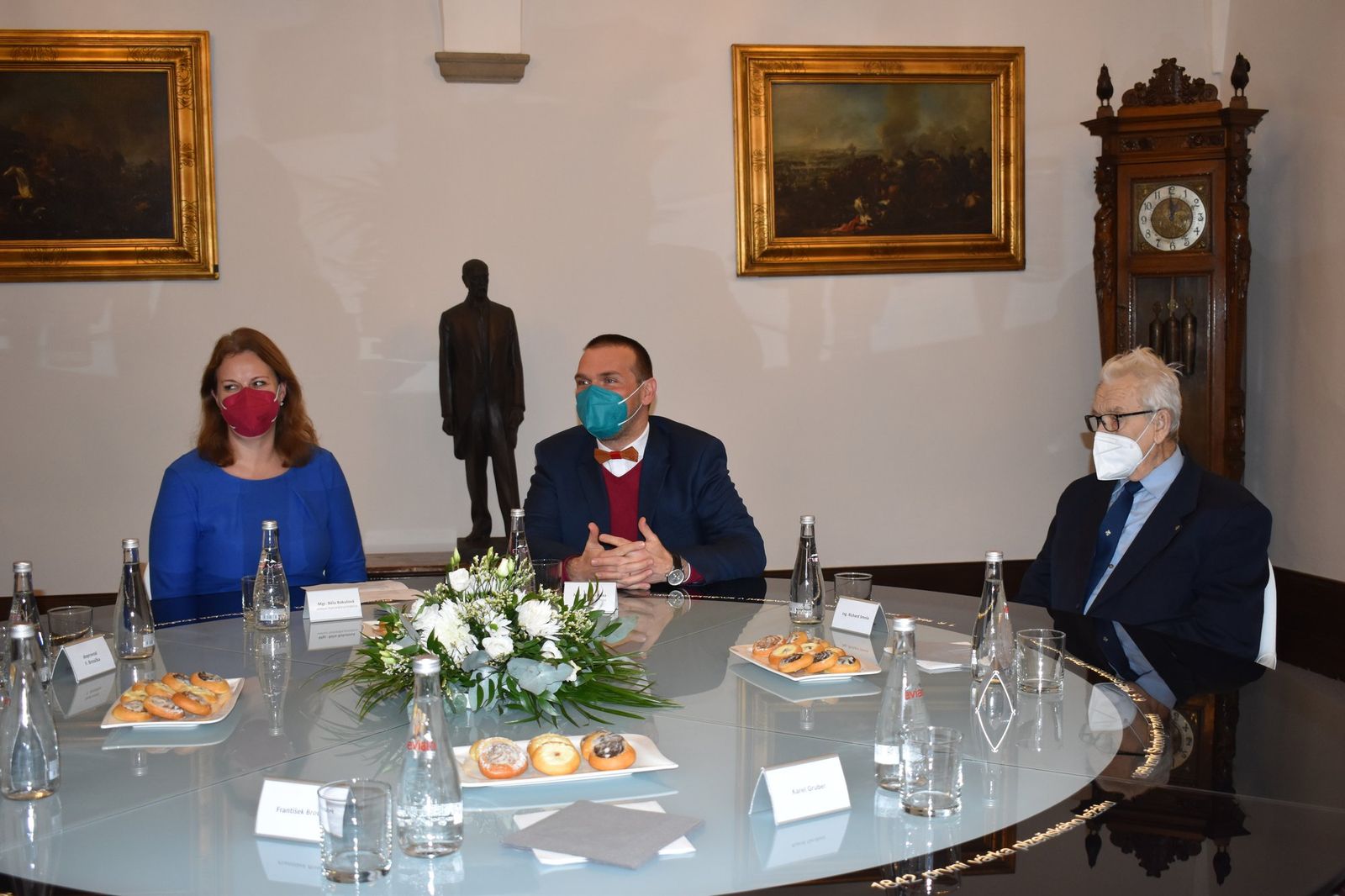 Přijetí členů PTP (foto: A. Jarošová, 19.11.2021)