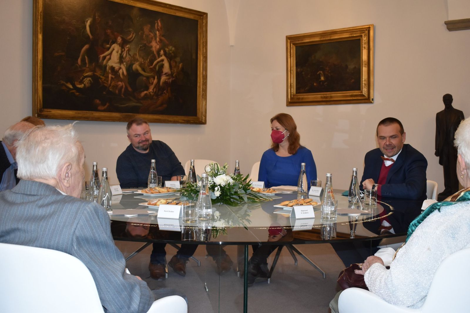 Přijetí členů PTP (foto: A. Jarošová, 19.11.2021)