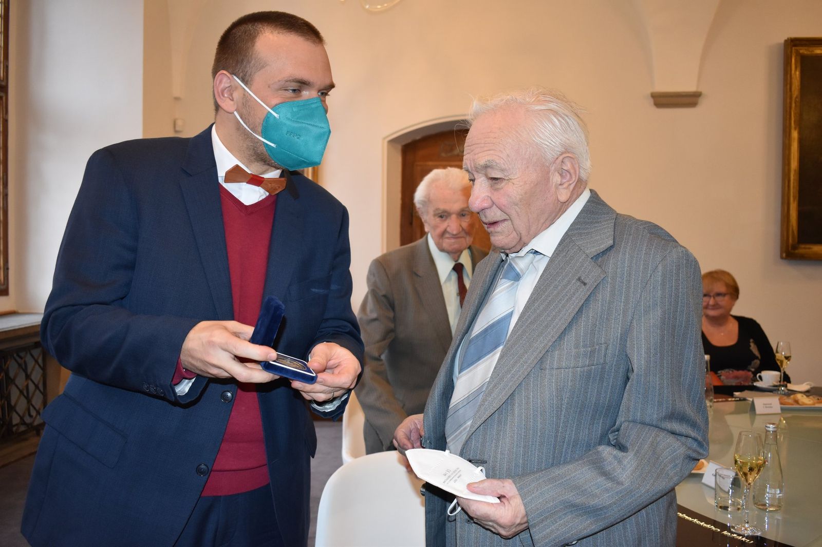 Přijetí členů PTP (foto: A. Jarošová, 19.11.2021)