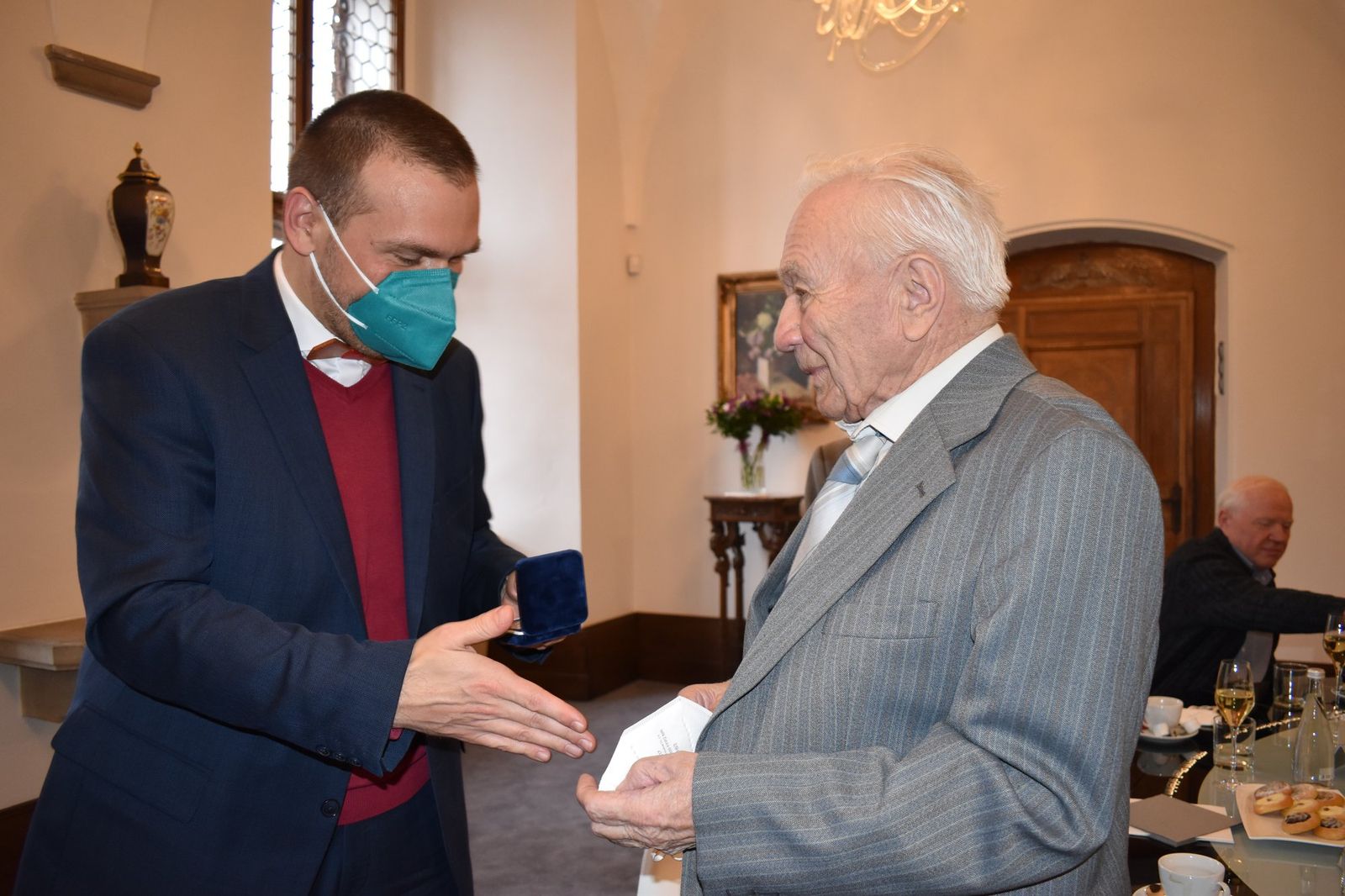 Přijetí členů PTP (foto: A. Jarošová, 19.11.2021)