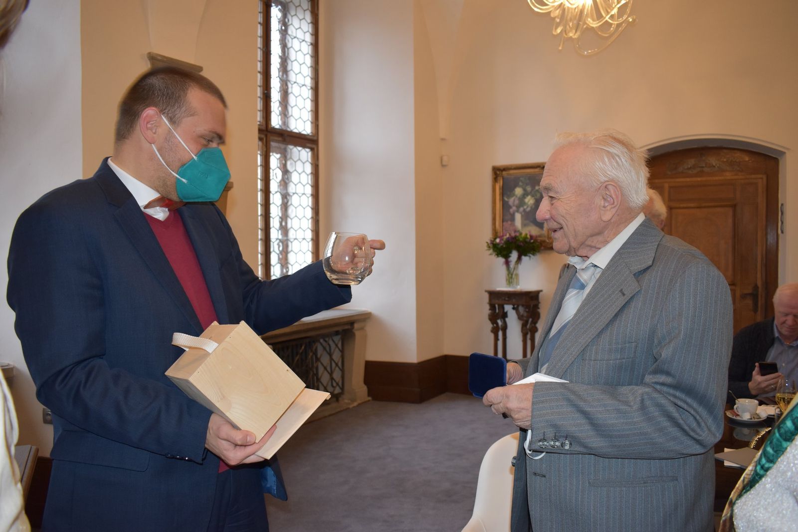 Přijetí členů PTP (foto: A. Jarošová, 19.11.2021)