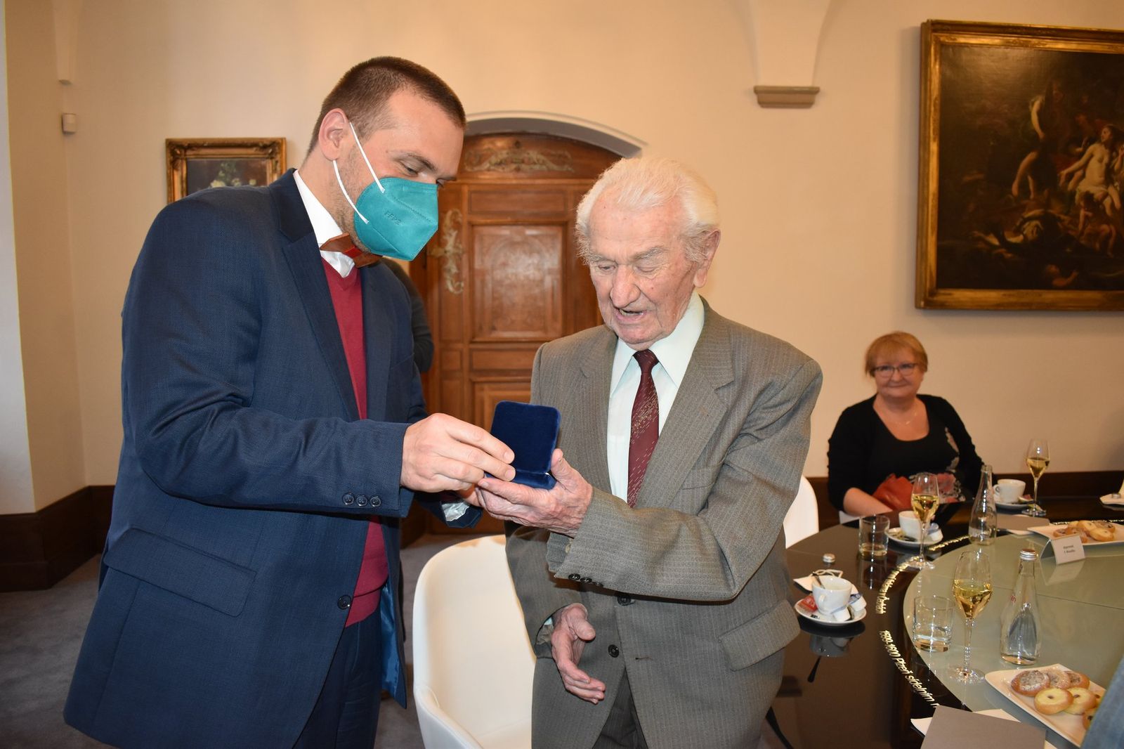 Přijetí členů PTP (foto: A. Jarošová, 19.11.2021)