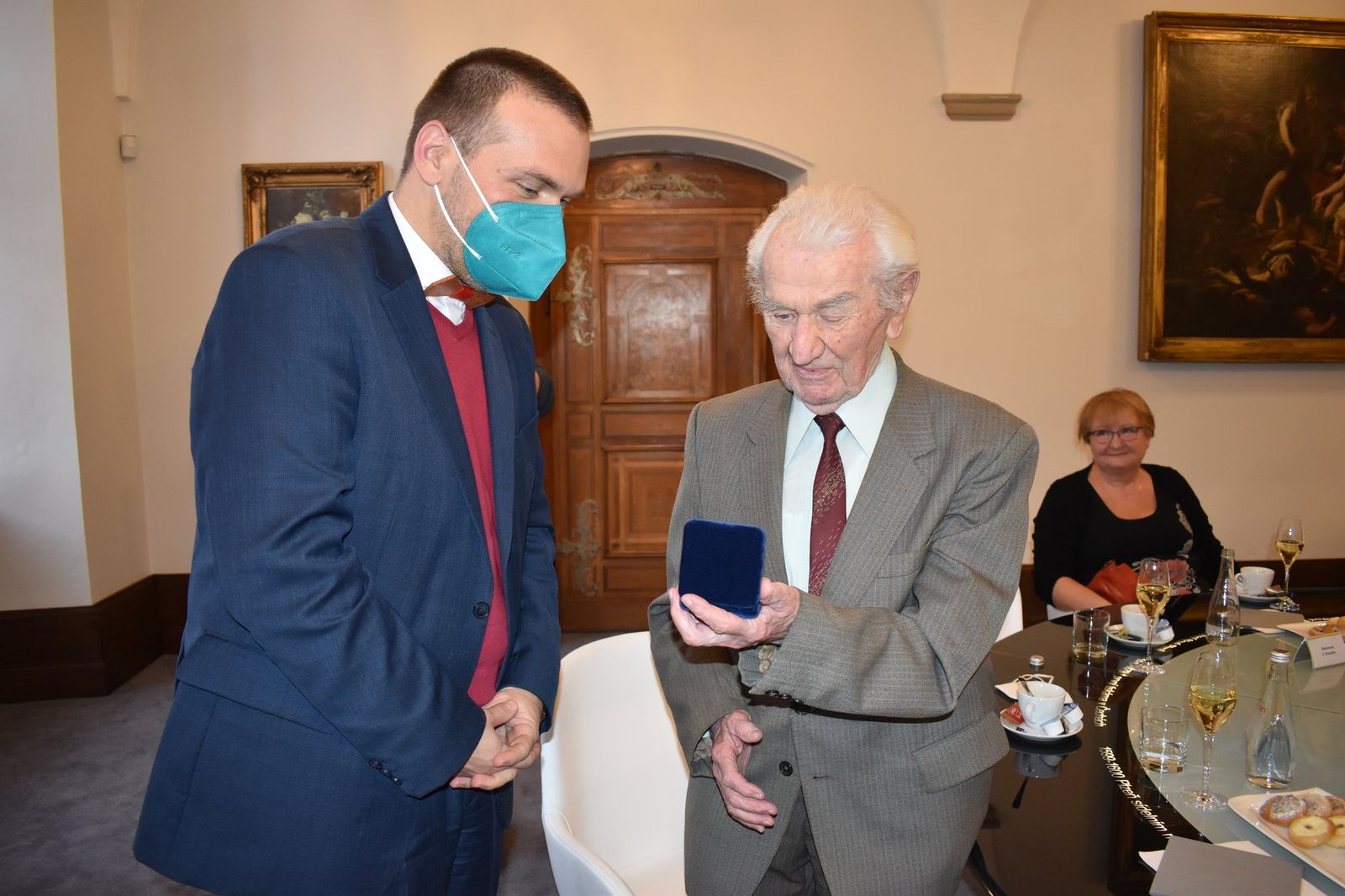 Přijetí členů PTP (foto: A. Jarošová, 19.11.2021)