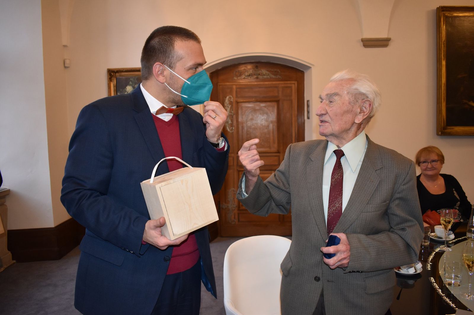 Přijetí členů PTP (foto: A. Jarošová, 19.11.2021)