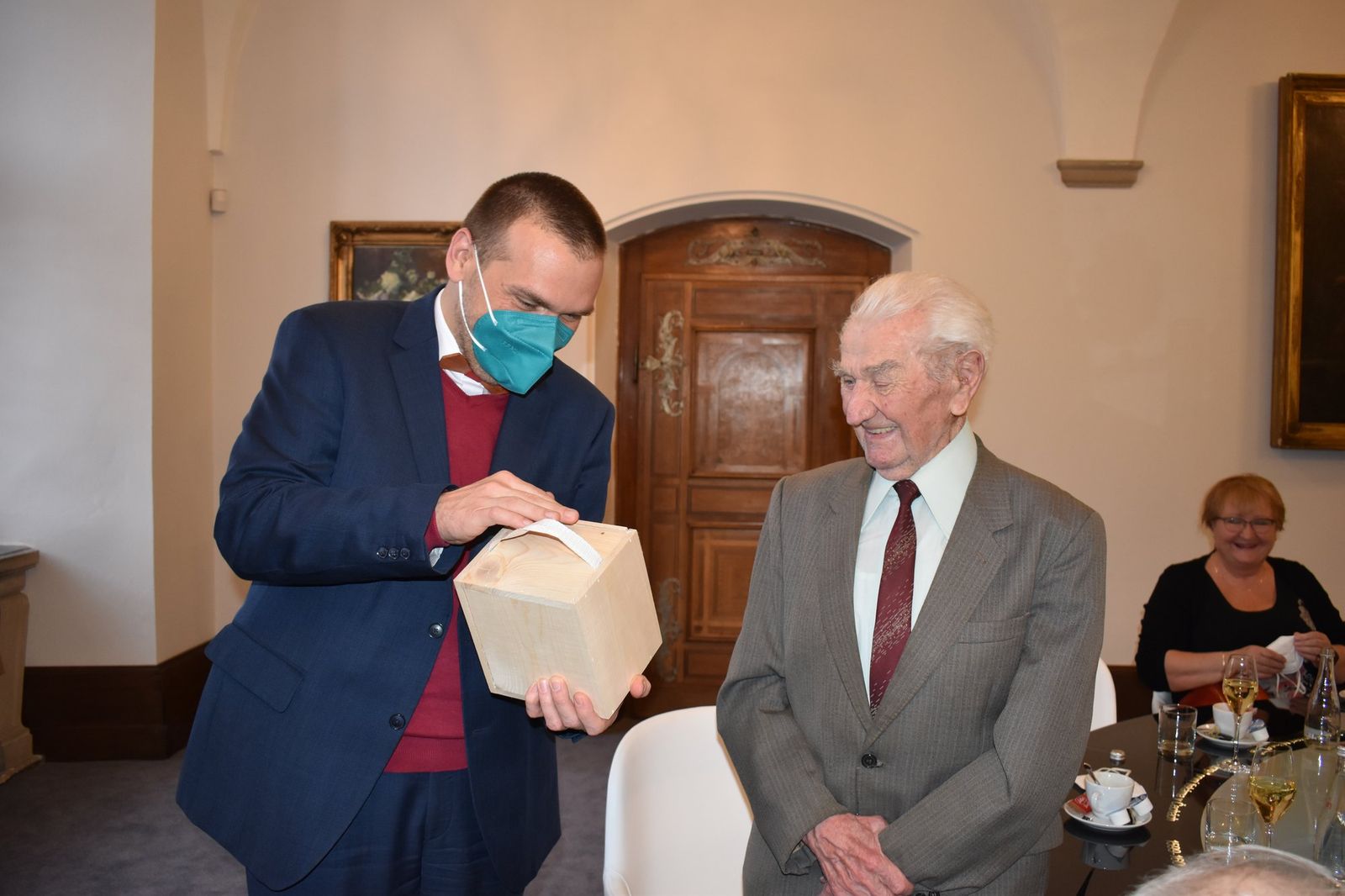 Přijetí členů PTP (foto: A. Jarošová, 19.11.2021)