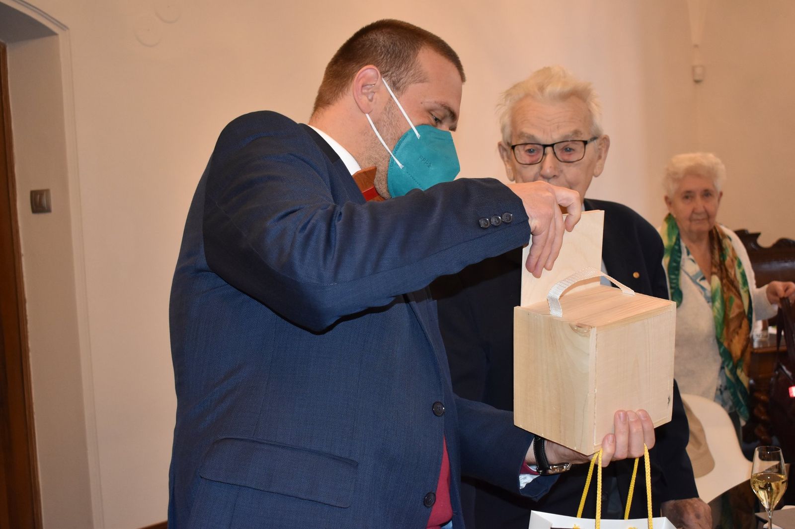 Přijetí členů PTP (foto: A. Jarošová, 19.11.2021)