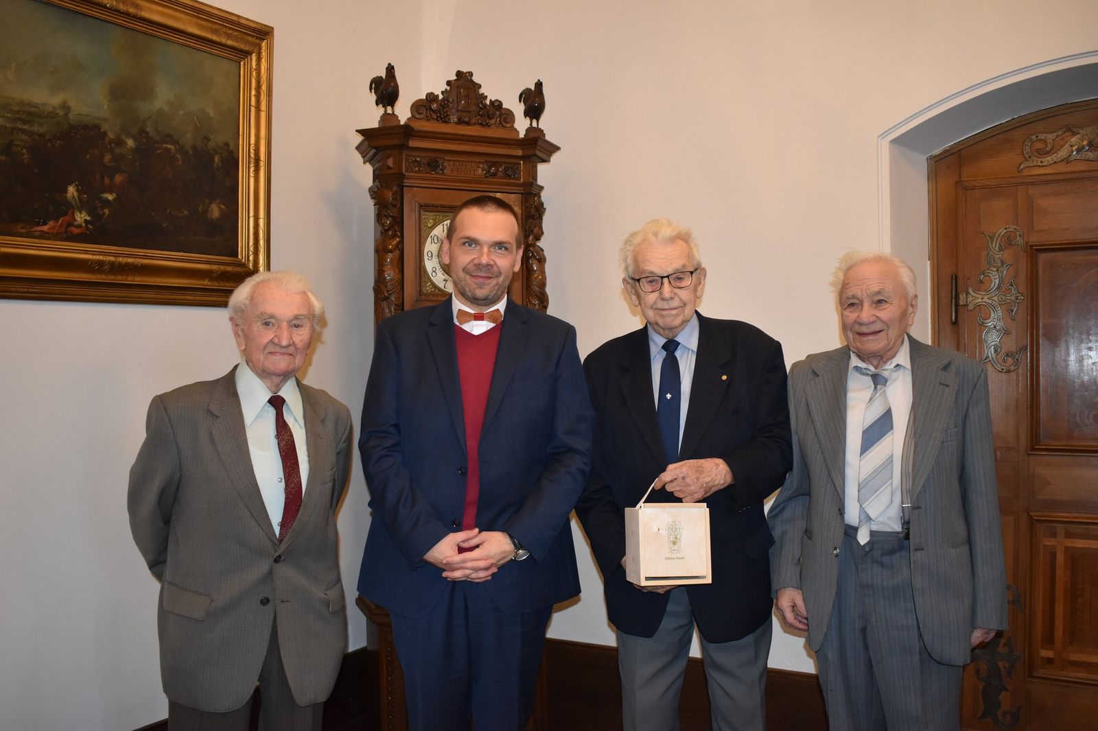 Přijetí členů PTP (foto: A. Jarošová, 19.11.2021)