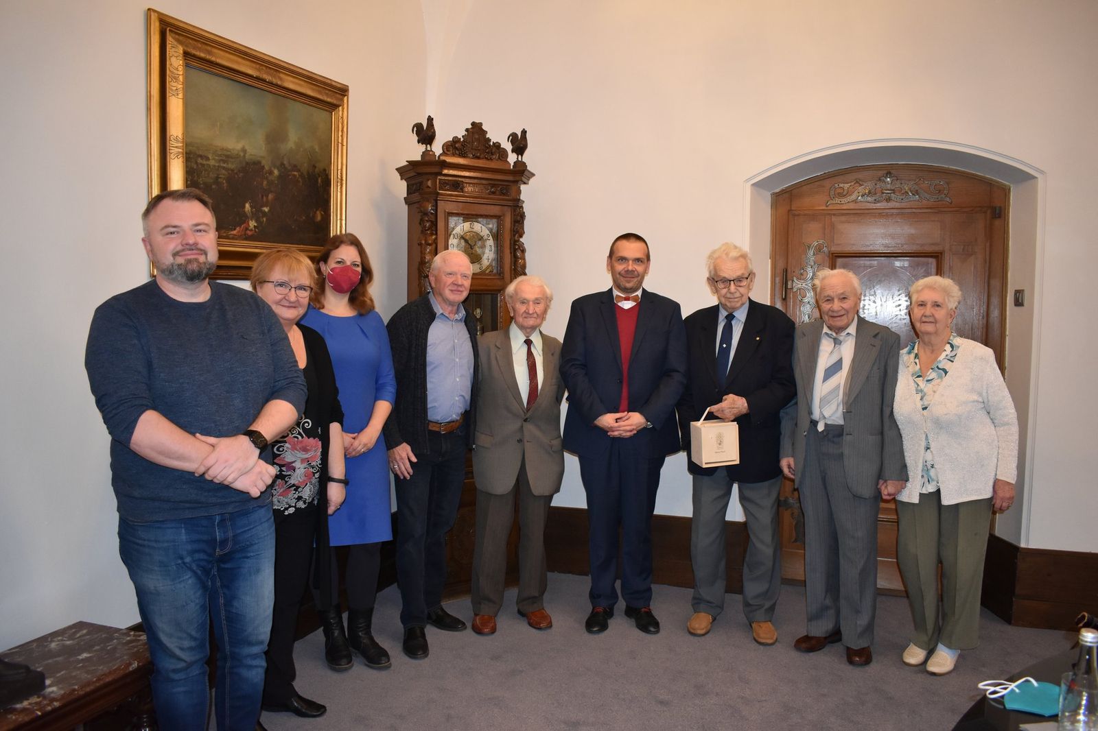 Přijetí členů PTP (foto: A. Jarošová, 19.11.2021)