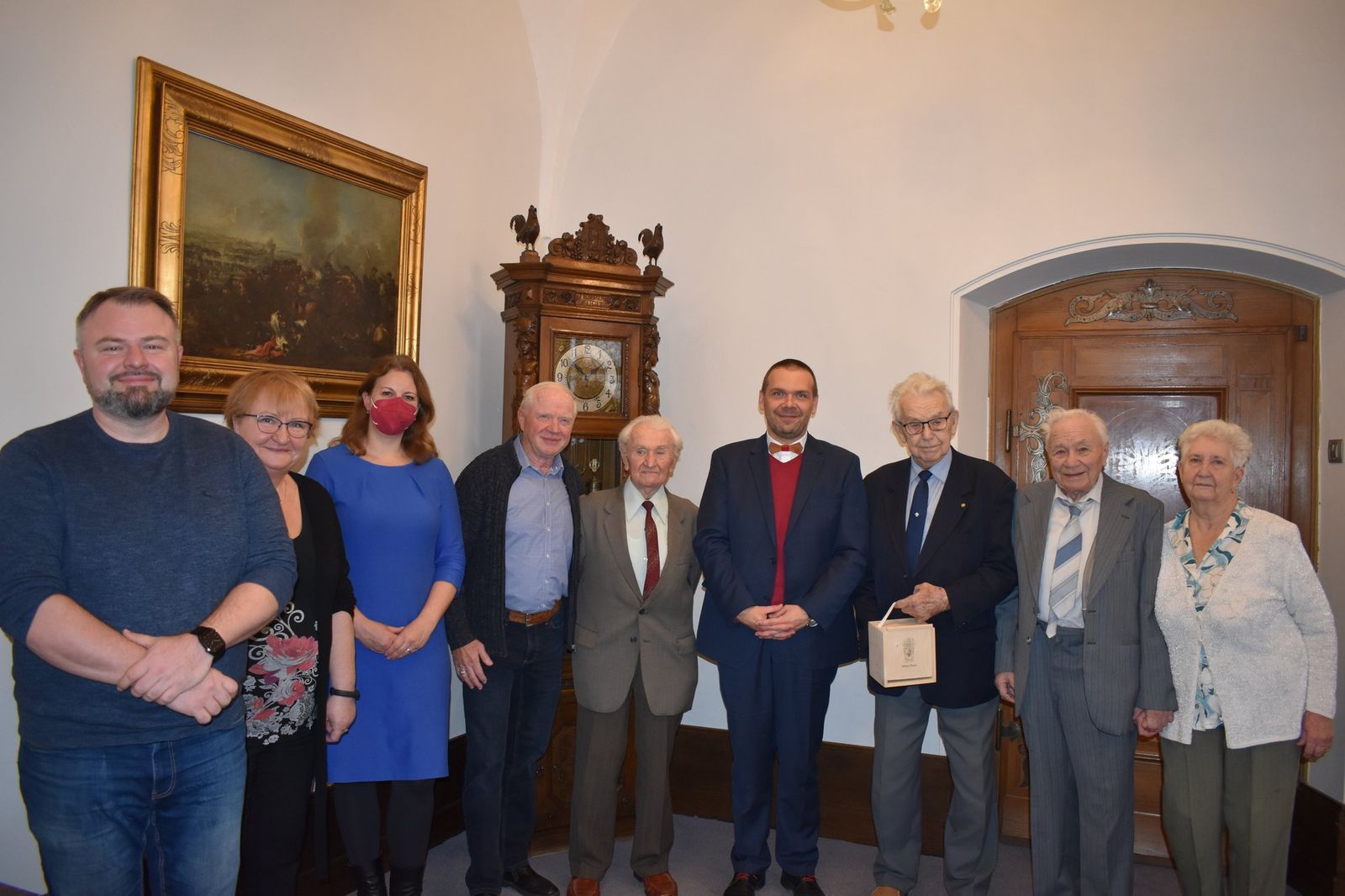 Přijetí členů PTP (foto: A. Jarošová, 19.11.2021)