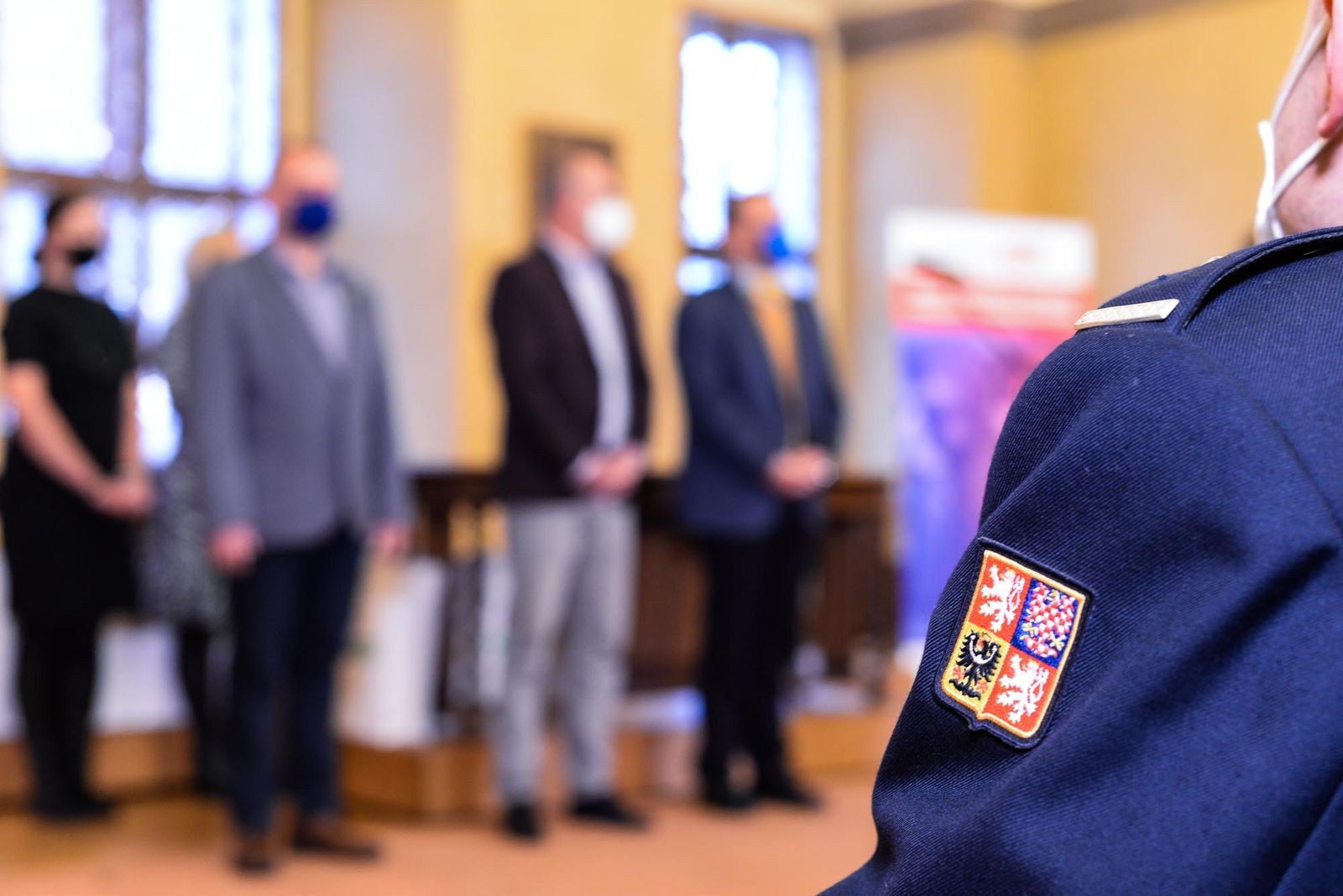 Plzeň ocenila osobnosti za mimořádné činy při záchraně lidského života a majetku (foto: M. Pecuch, 6.12.2021)