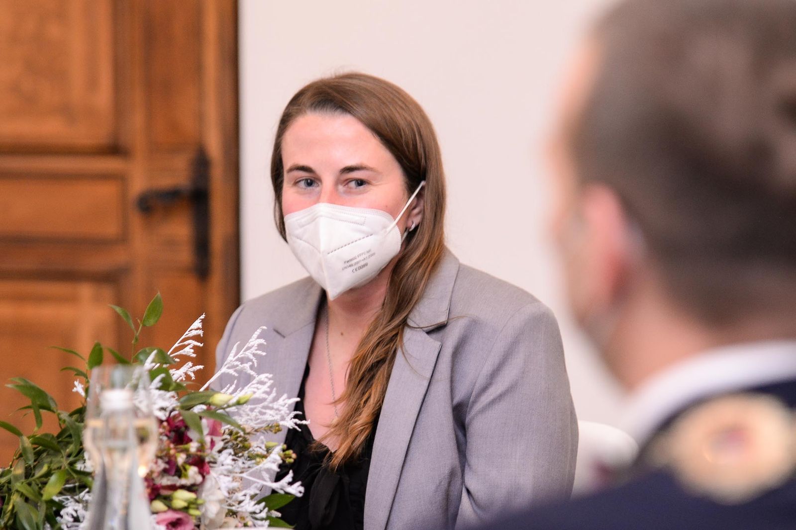 Pečeť města Plzně patří in memoriam kunsthistoričce Věře Běhalové (foto: M. Pecuch, 10.1.2022)