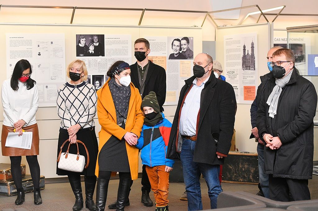 Před osmdesáti lety odvezly vlaky plzeňské Židy do Terezína - smutné výročí připomíná výstava (foto: M. Chaloupka / M. Pecuch, 10.1.2022)