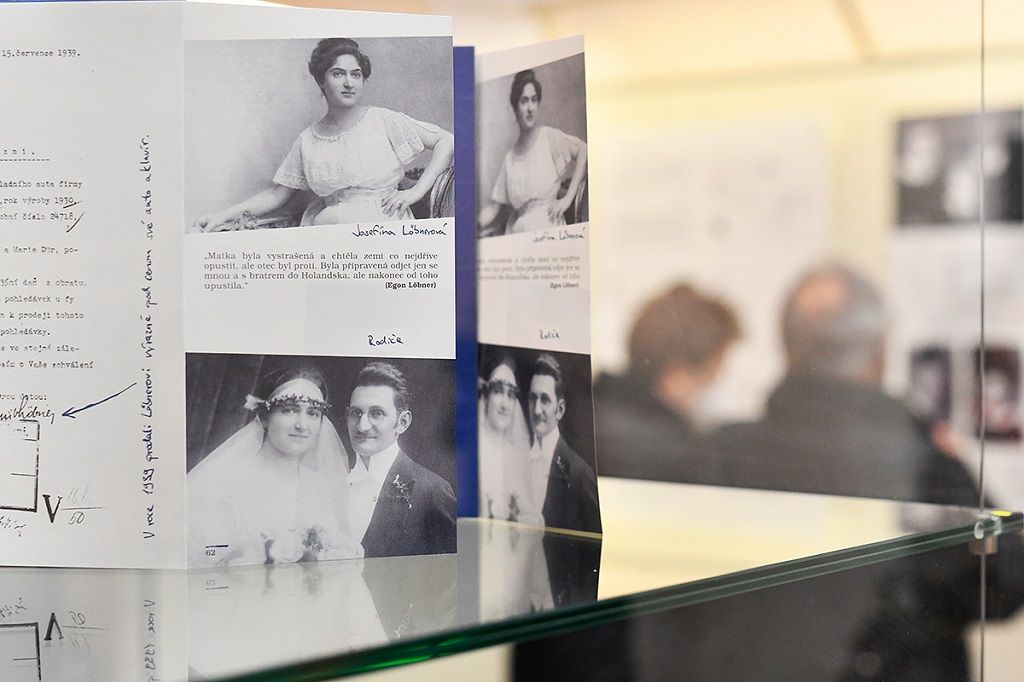 Před osmdesáti lety odvezly vlaky plzeňské Židy do Terezína - smutné výročí připomíná výstava (foto: M. Chaloupka / M. Pecuch, 10.1.2022)