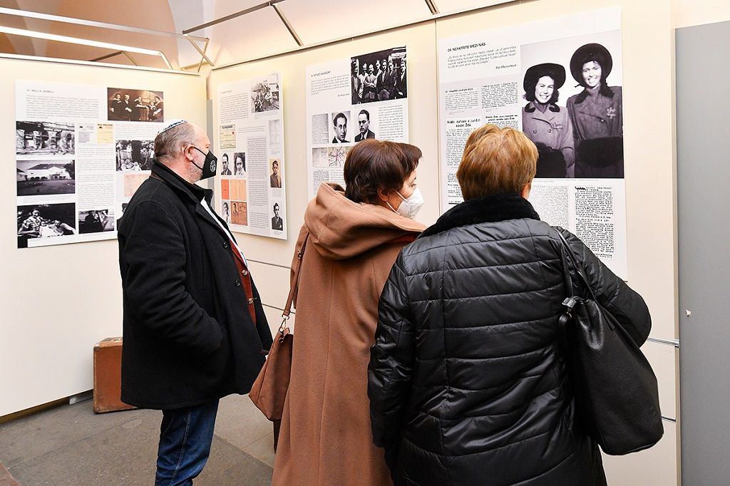 Před osmdesáti lety odvezly vlaky plzeňské Židy do Terezína - smutné výročí připomíná výstava (foto: M. Chaloupka / M. Pecuch, 10.1.2022)