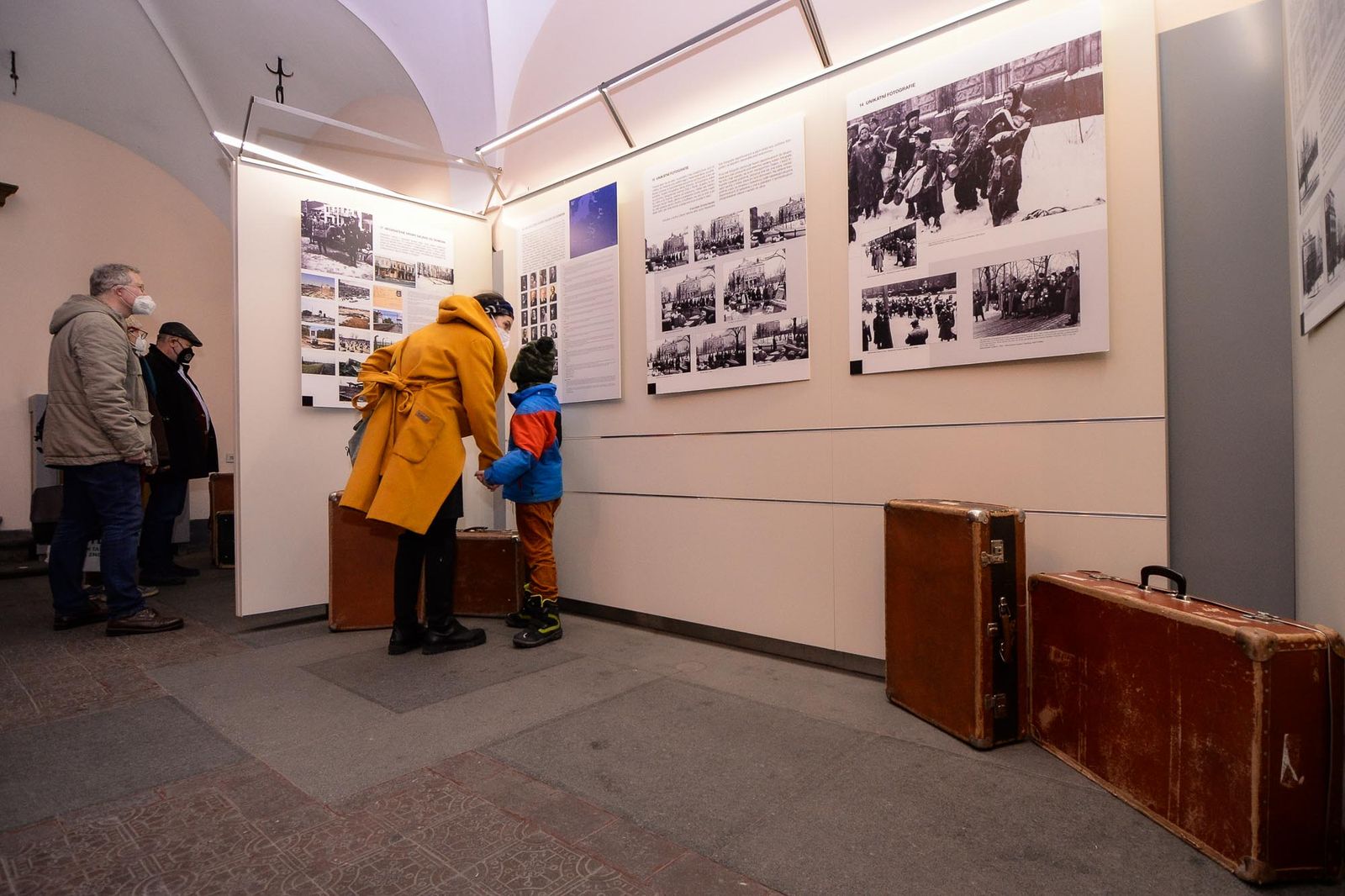 Před osmdesáti lety odvezly vlaky plzeňské Židy do Terezína - smutné výročí připomíná výstava (foto: M. Chaloupka / M. Pecuch, 10.1.2022)