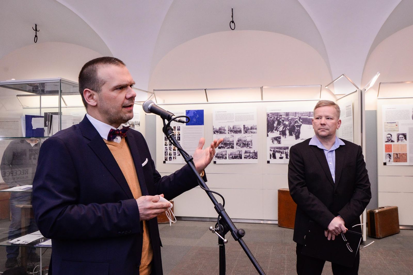 Před osmdesáti lety odvezly vlaky plzeňské Židy do Terezína - smutné výročí připomíná výstava (foto: M. Chaloupka / M. Pecuch, 10.1.2022)