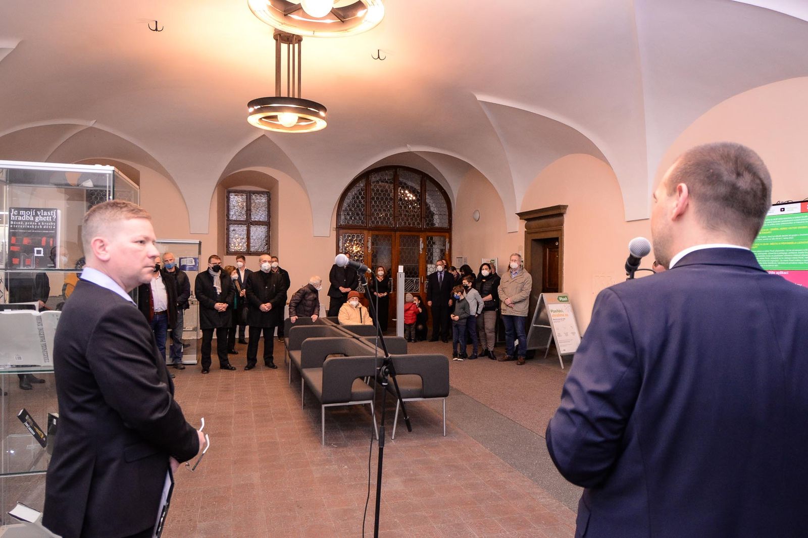 Před osmdesáti lety odvezly vlaky plzeňské Židy do Terezína - smutné výročí připomíná výstava (foto: M. Chaloupka / M. Pecuch, 10.1.2022)