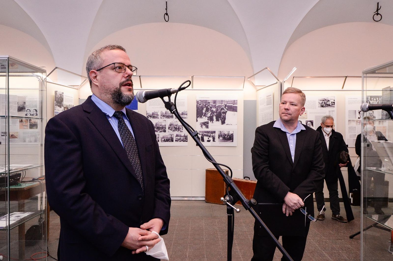 Před osmdesáti lety odvezly vlaky plzeňské Židy do Terezína - smutné výročí připomíná výstava (foto: M. Chaloupka / M. Pecuch, 10.1.2022)